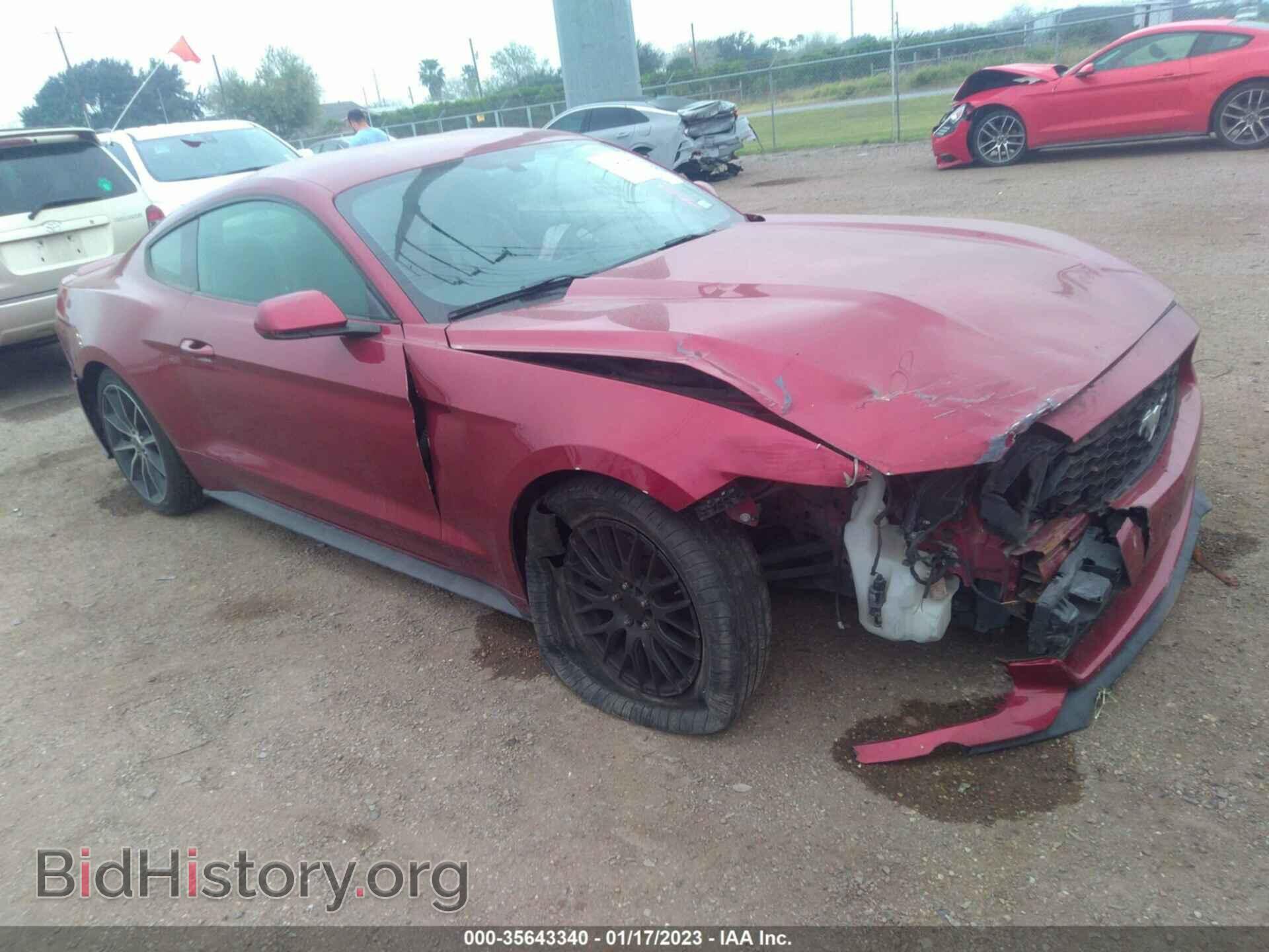Фотография 1FA6P8TH3G5278626 - FORD MUSTANG 2016