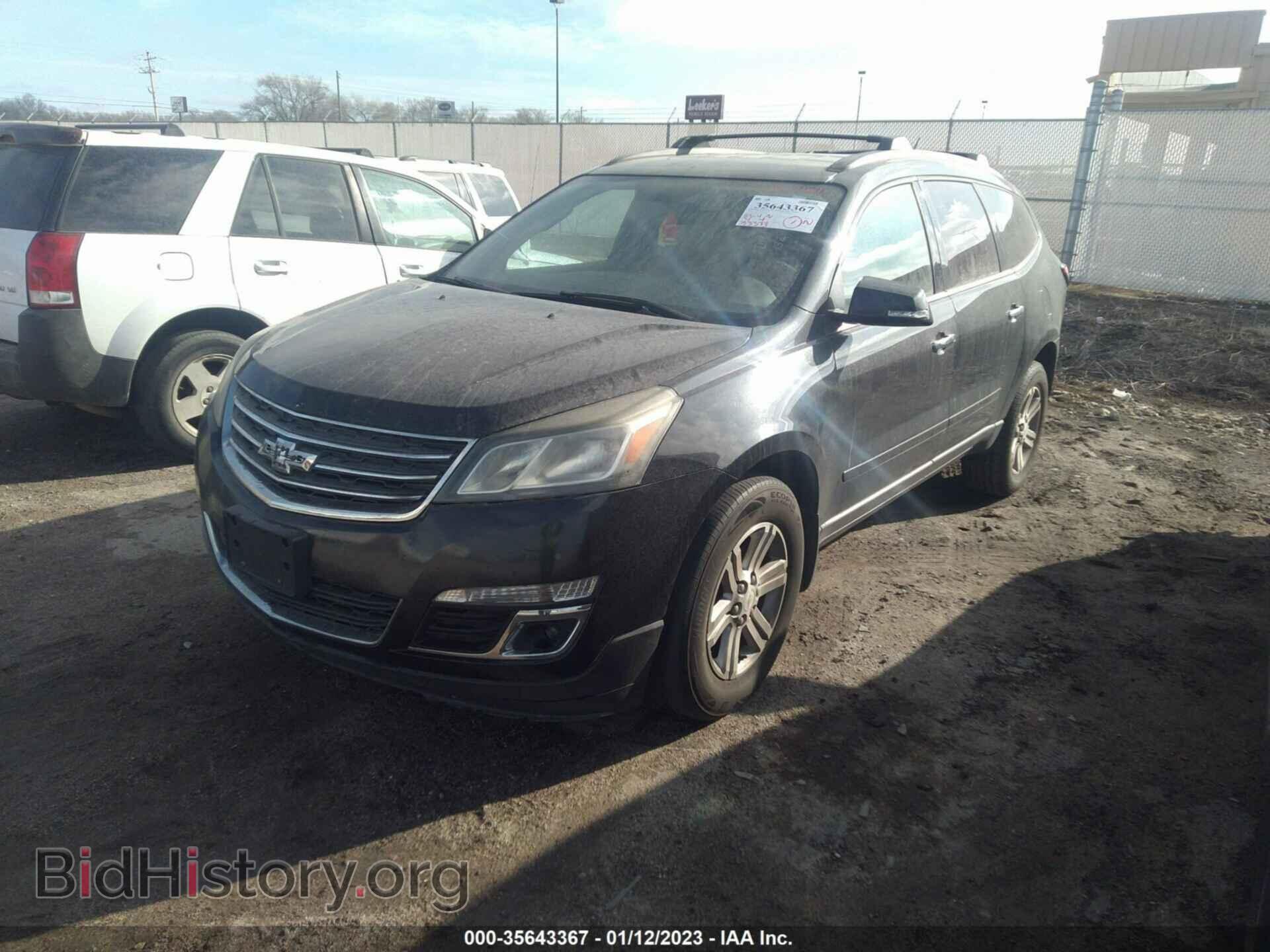2013 CHEVROLET TRAVERSE - VIN: 1GNKRGKD0DJ132965 - Фото 2