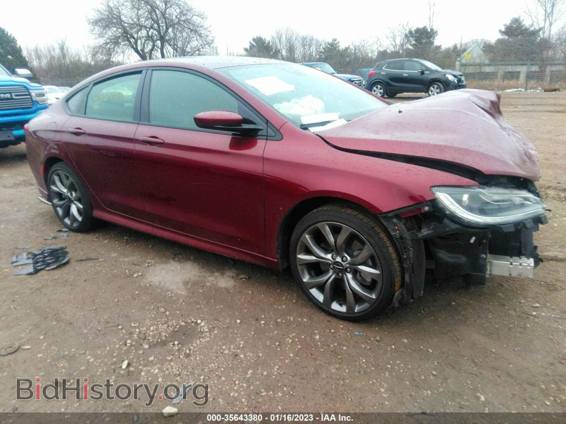 Фотография 1C3CCCDG9GN130695 - CHRYSLER 200 2016