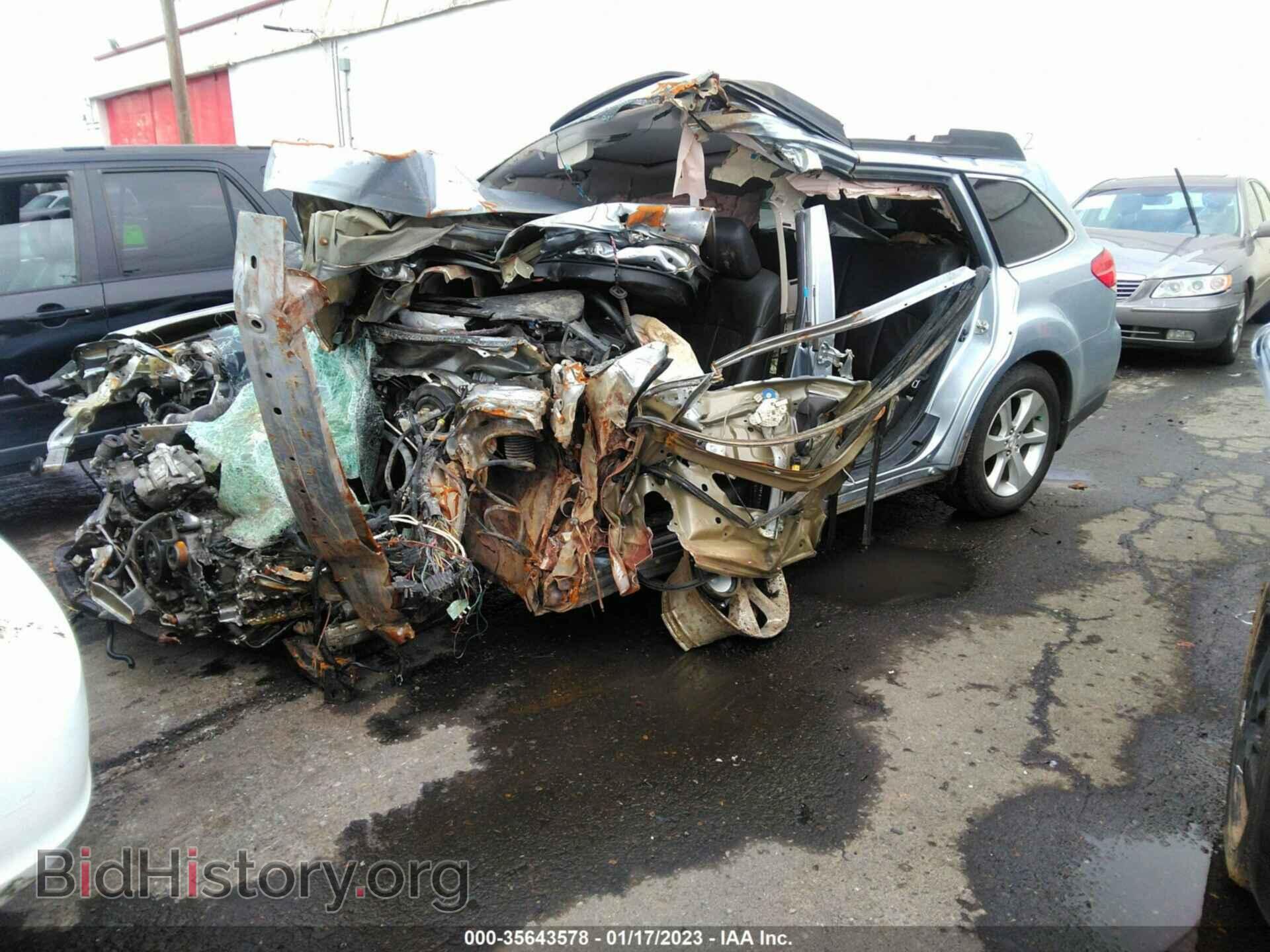 2013 SUBARU OUTBACK - VIN: 4S4BRBKC2D3290744 - Фото 2
