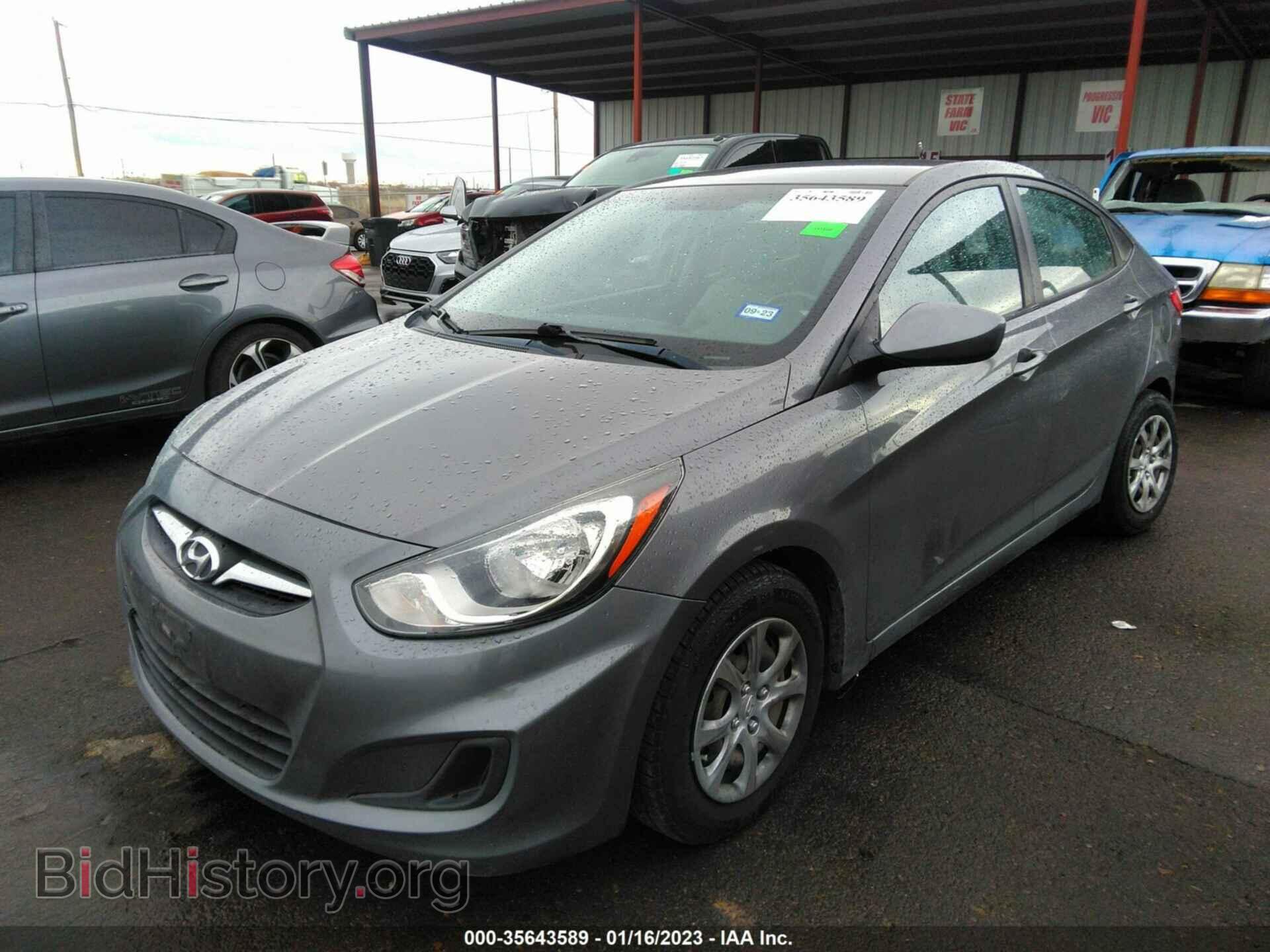 2013 HYUNDAI ACCENT - VIN: KMHCT4AE0DU561430 - Фото 2