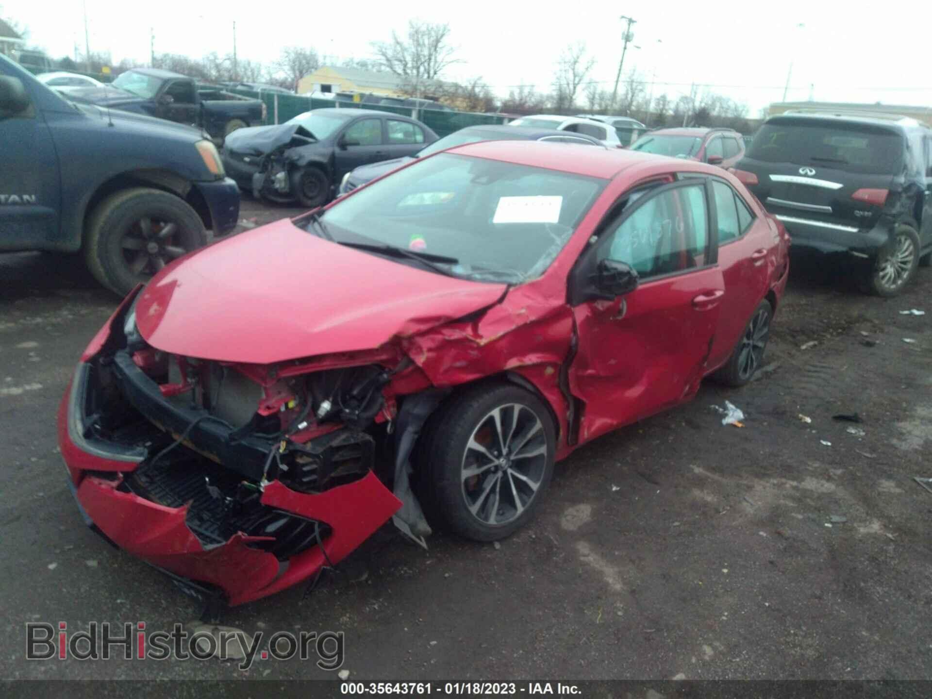 2017 TOYOTA COROLLA - VIN: 2T1BURHE8HC818255 - Фото 2