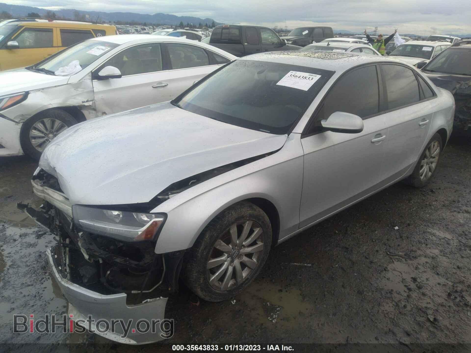 2013 AUDI A4 - VIN: WAUAFAFL5DN019577 - Фото 2