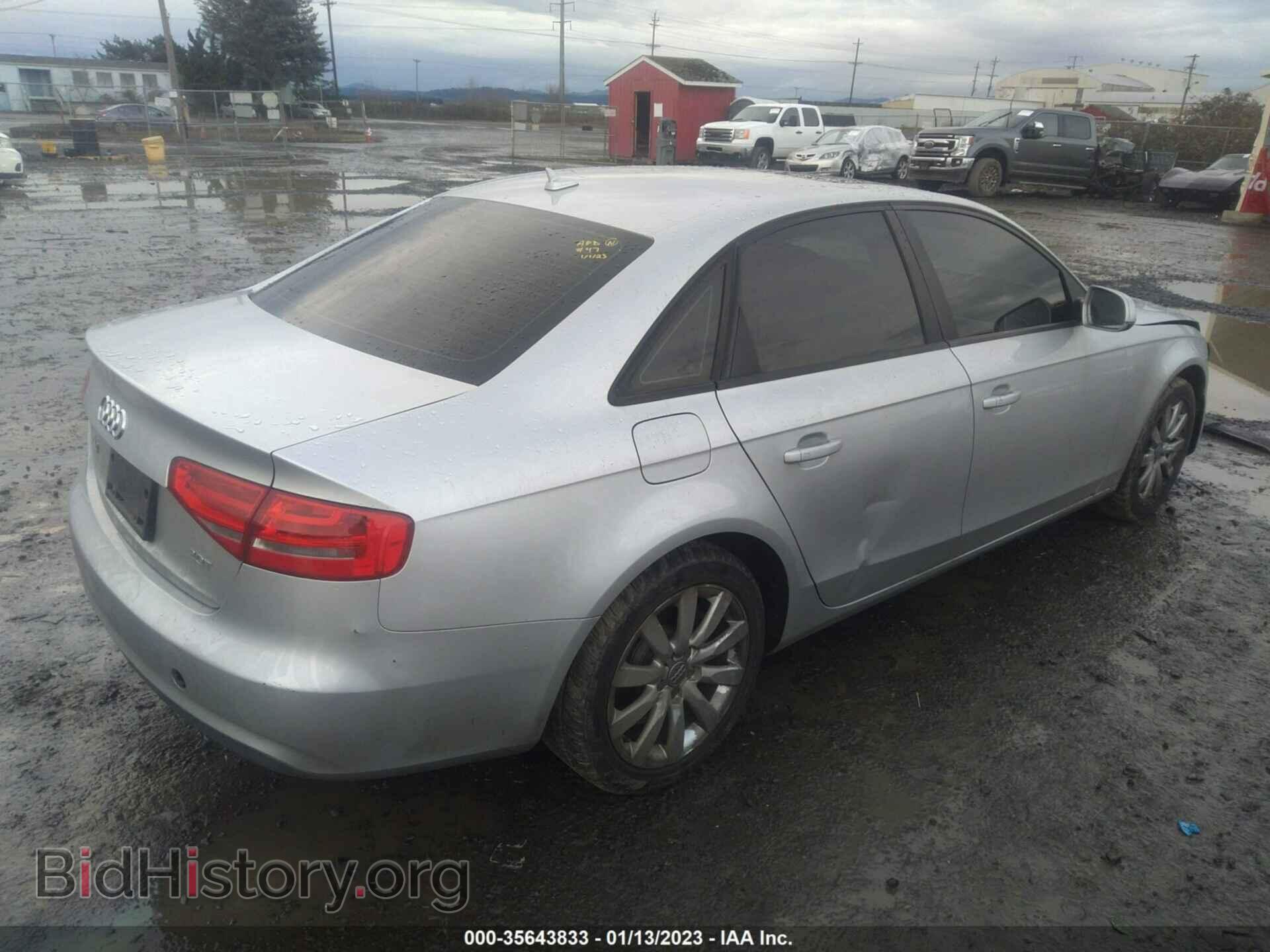 2013 AUDI A4 - VIN: WAUAFAFL5DN019577 - Фото 4