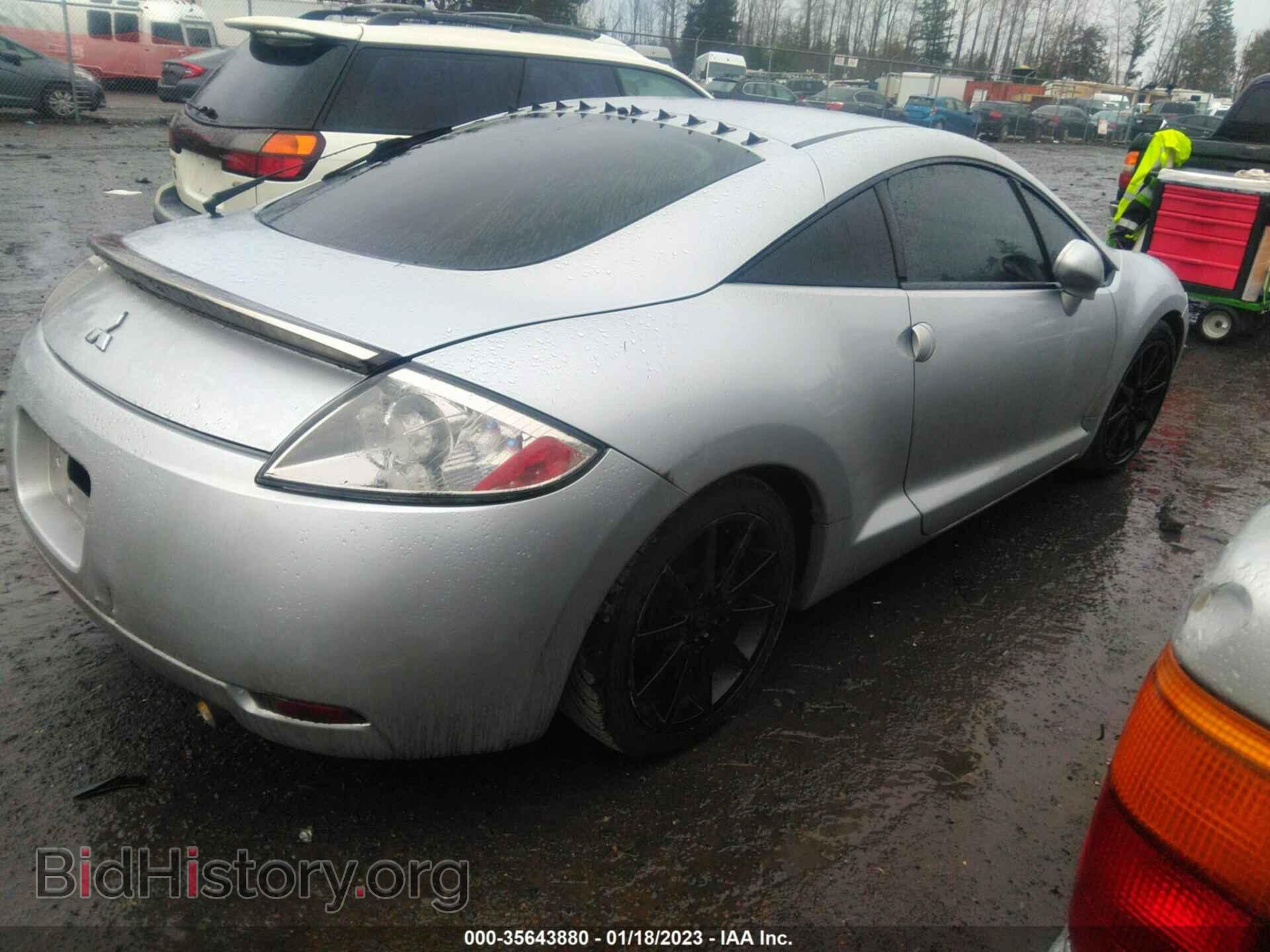 2006 MITSUBISHI ECLIPSE - VIN: 4A3AK24F16E003121 - Фото 4