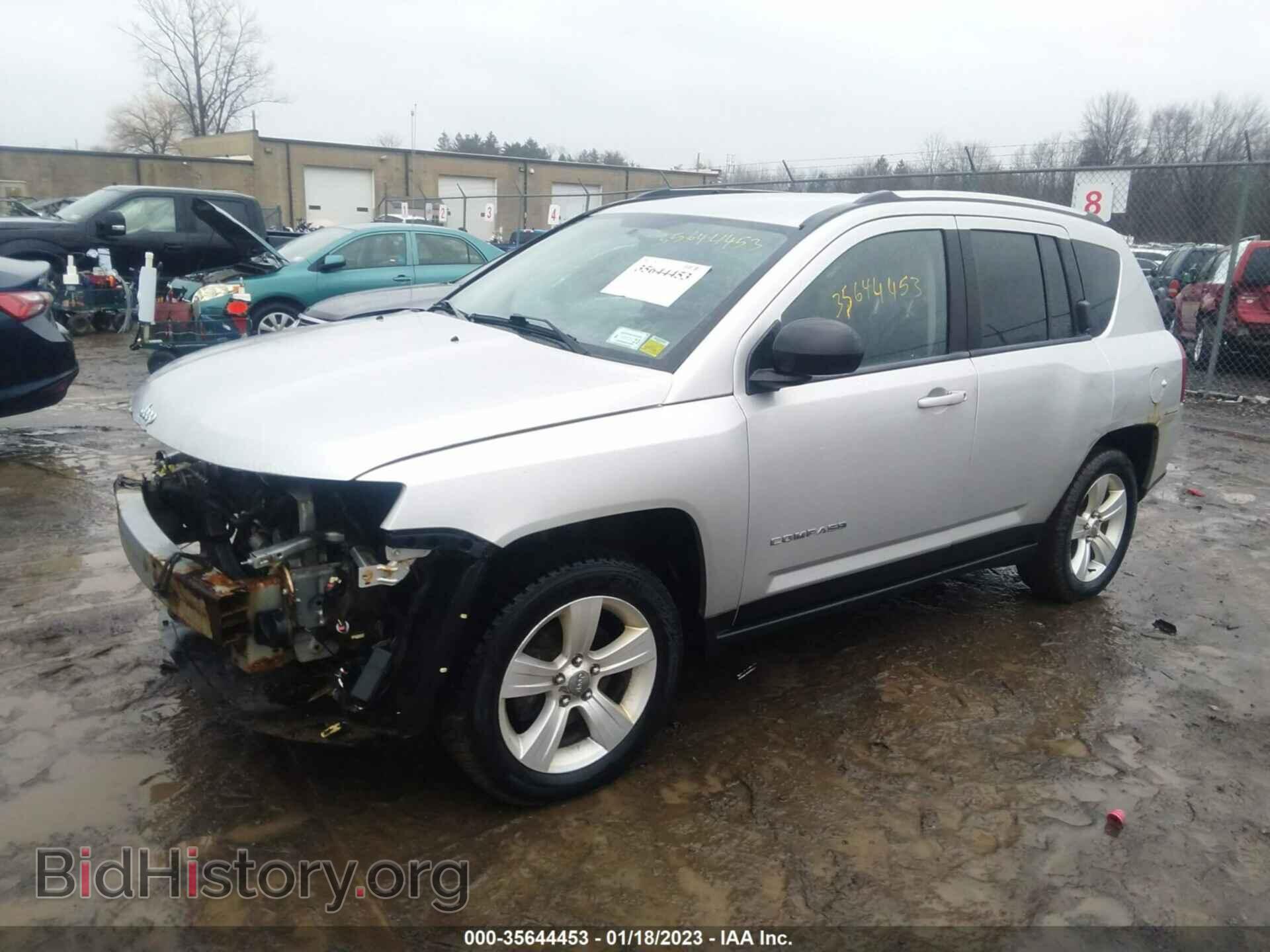 2014 JEEP COMPASS - VIN: 1C4NJDBB2ED536750 - Фото 2