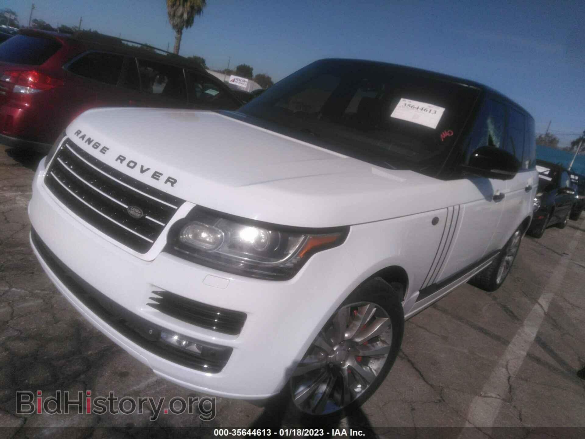 2014 LAND ROVER RANGE ROVER - VIN: SALGS2EF5EA143926 - Фото 2
