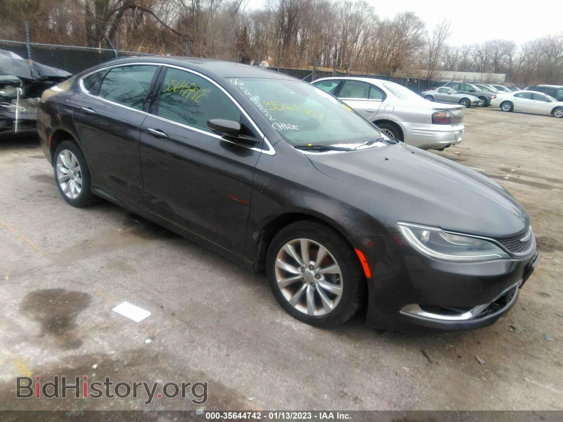 Фотография 1C3CCCCBXFN599332 - CHRYSLER 200 2015