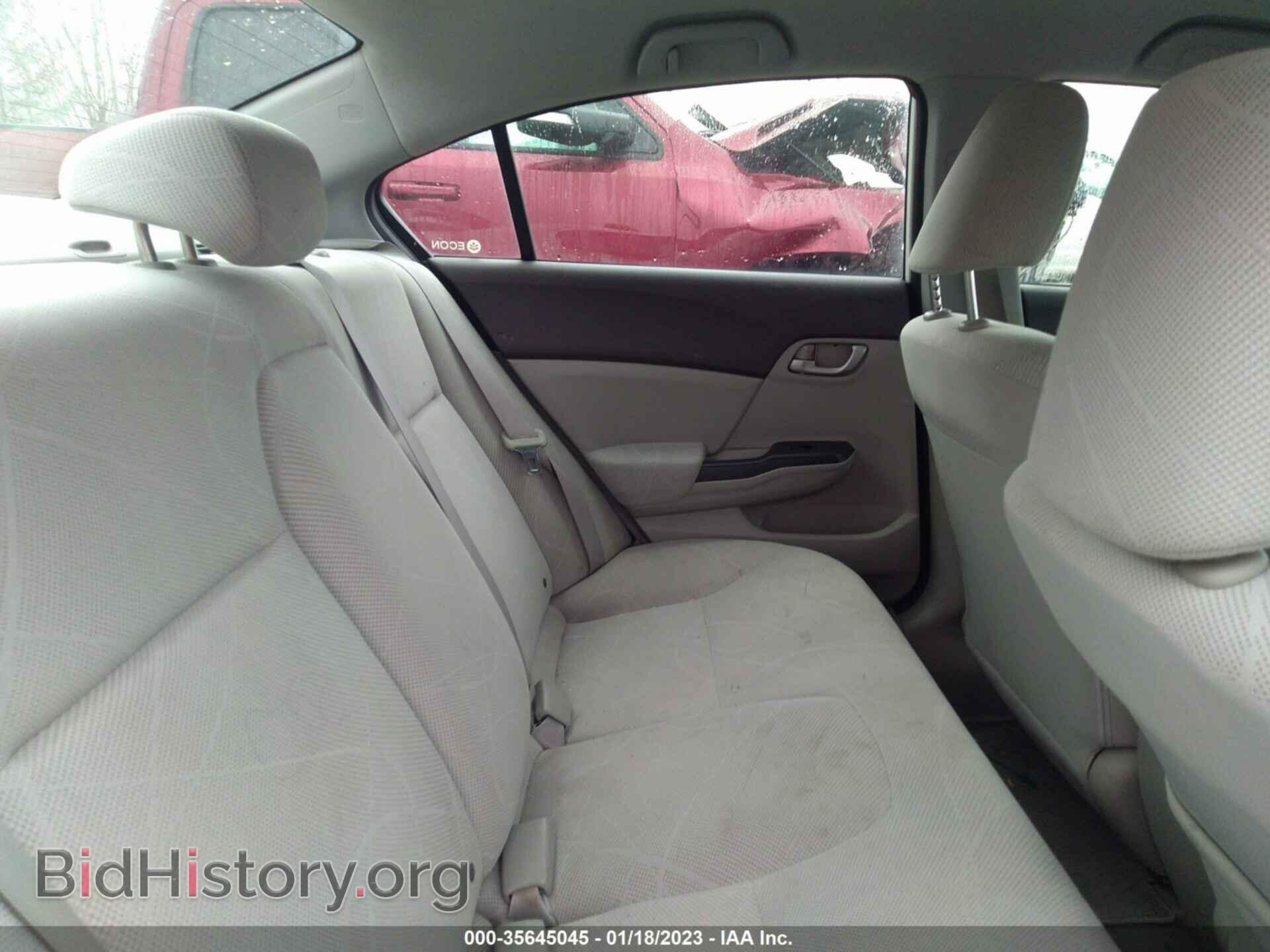 2012 HONDA CIVIC SDN - VIN: JHMFB2F59CS000105 - Фото 8