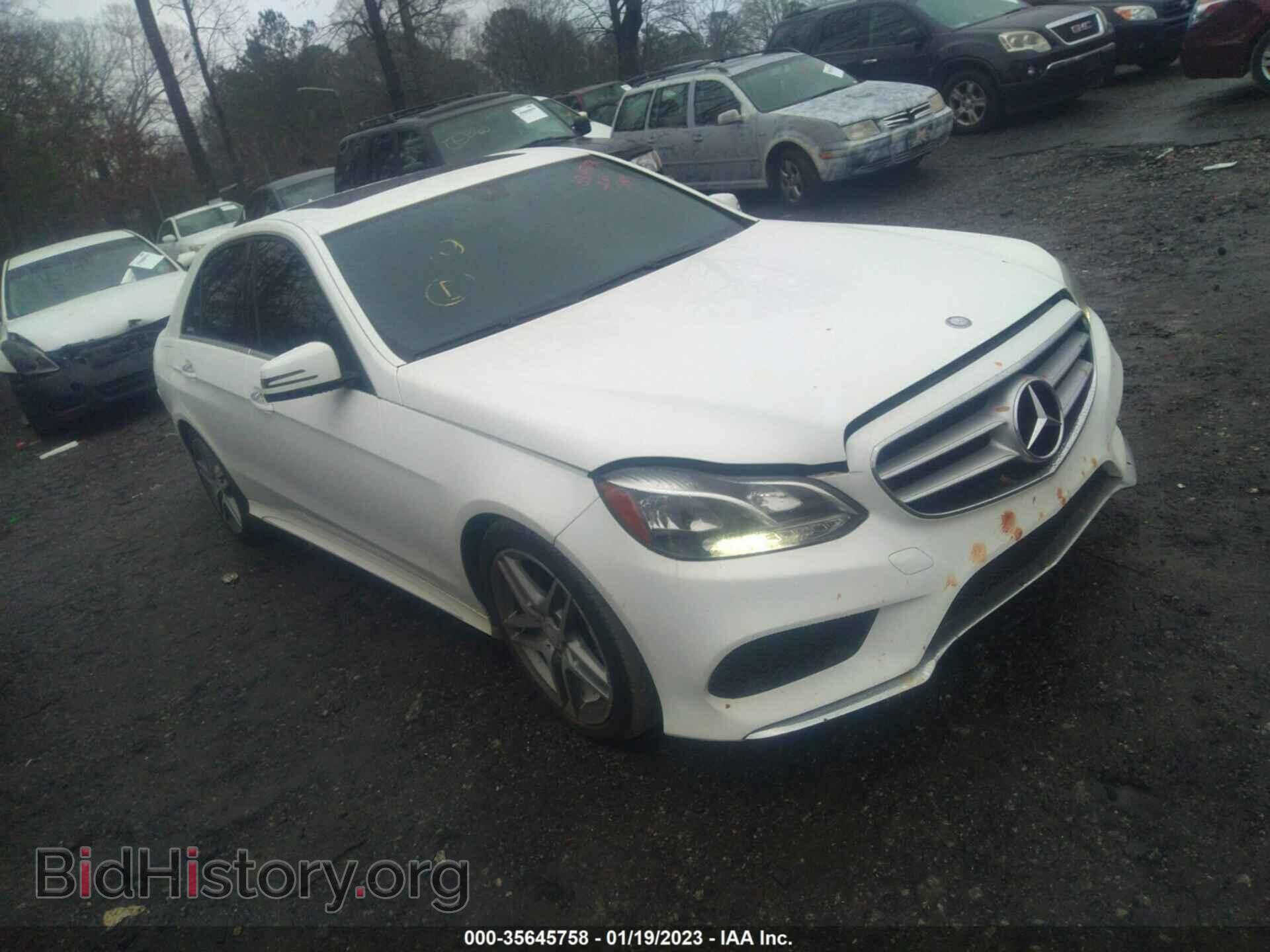 Photo WDDHF5KB7EA965460 - MERCEDES-BENZ E-CLASS 2014