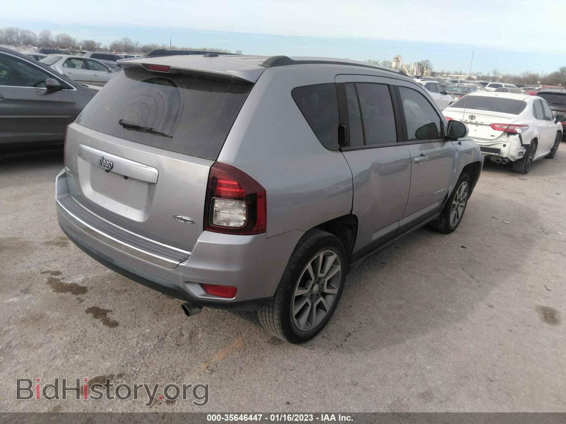 2016 JEEP COMPASS - VIN: 1C4NJCEA7GD777316 - Фото 4