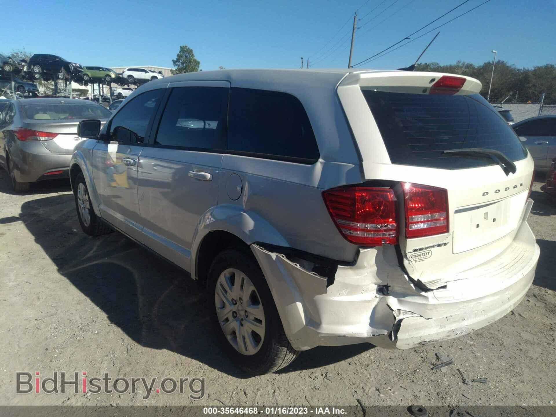 2014 DODGE JOURNEY - VIN: 3C4PDCAB7ET152954 - Фото 3