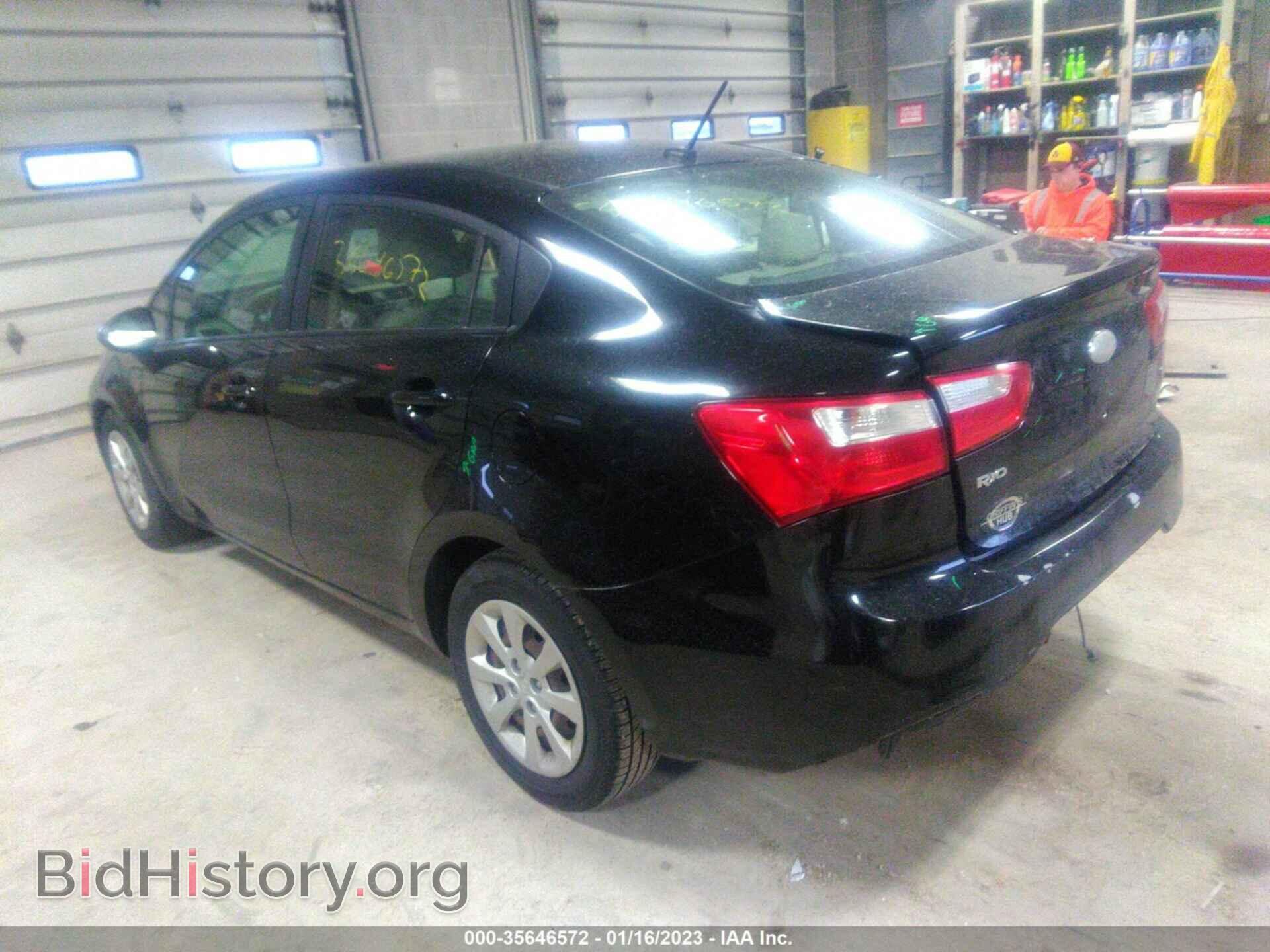 2013 KIA RIO - VIN: KNADM4A39D6279521 - Фото 3