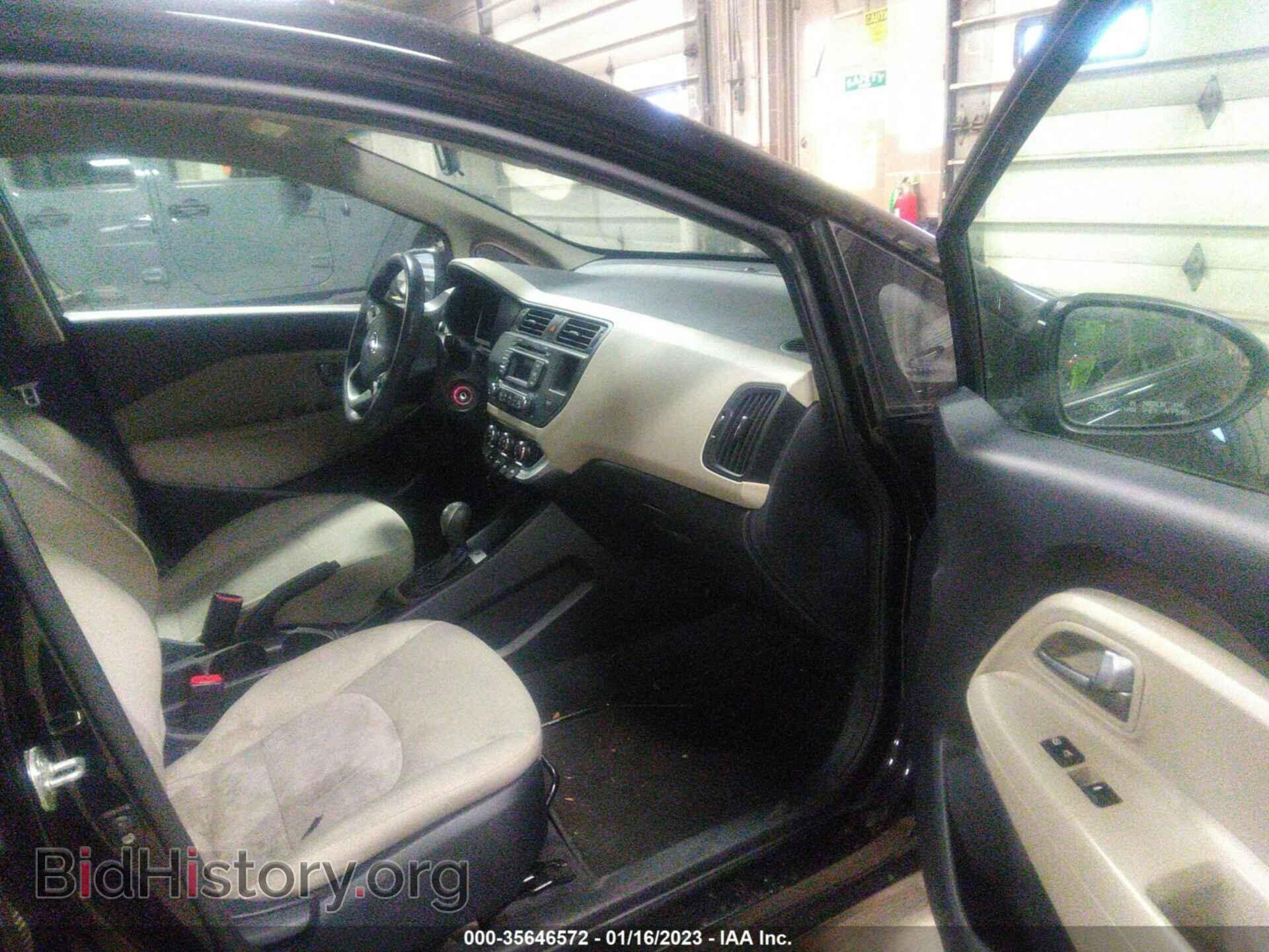 2013 KIA RIO - VIN: KNADM4A39D6279521 - Фото 5