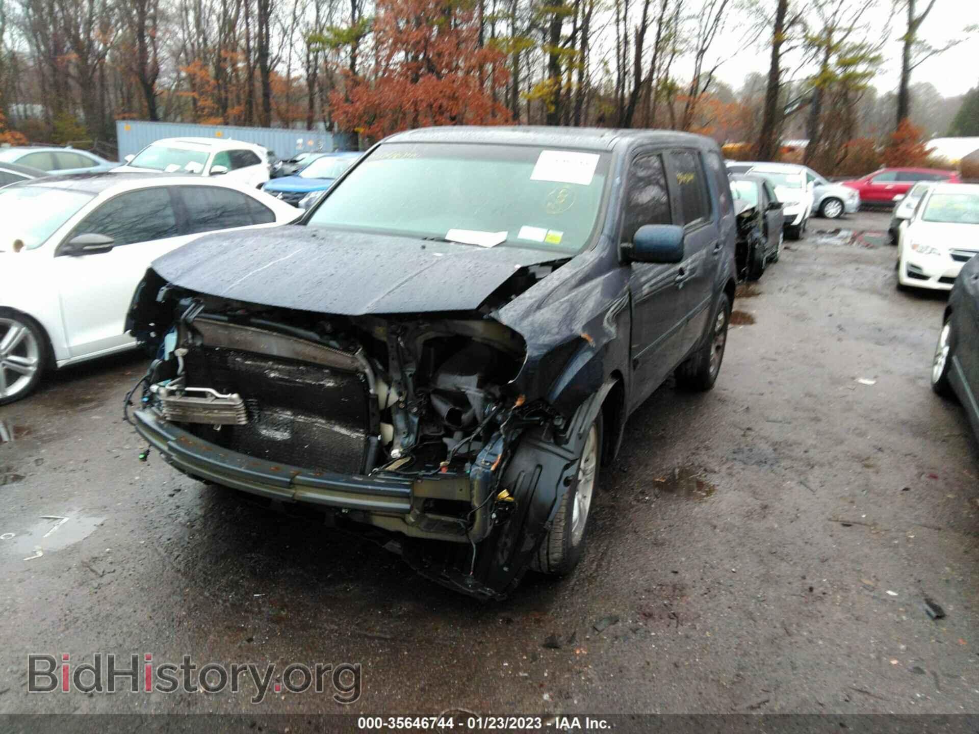 2012 HONDA PILOT - VIN: 5FNYF4H56CB058256 - Фото 2