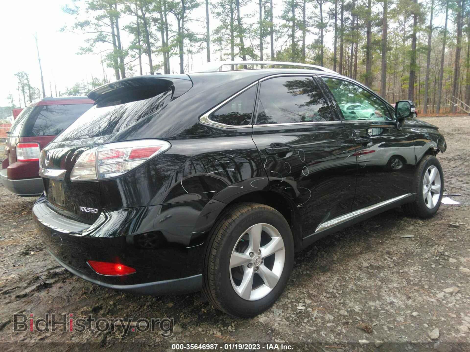 2010 LEXUS RX 350 - VIN: 2T2BK1BA3AC037271 - Фото 4