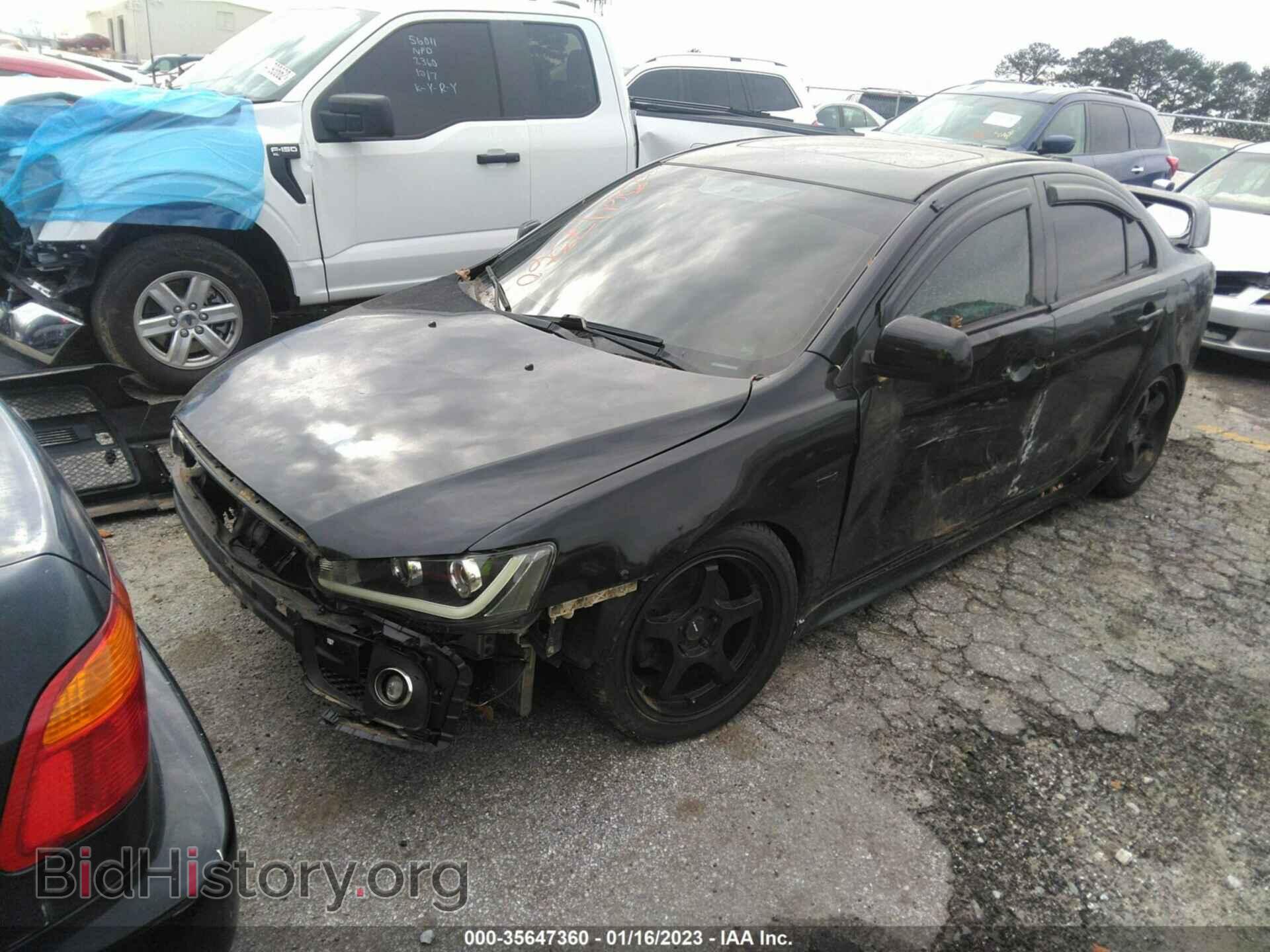 2008 MITSUBISHI LANCER - VIN: JA3AU86UX8U005551 - Фото 2
