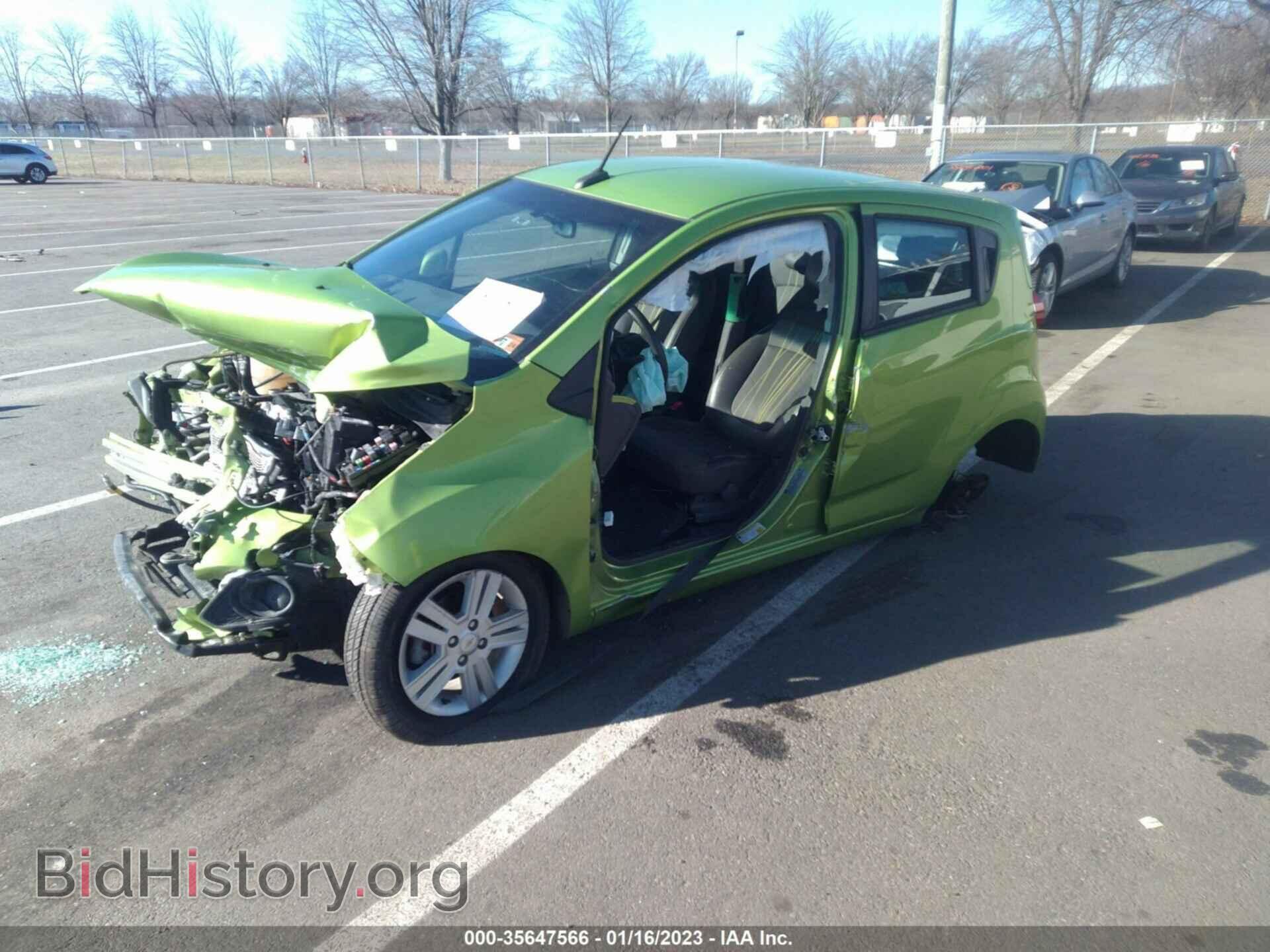 2014 CHEVROLET SPARK - VIN: KL8CD6S98EC593394 - Фото 2