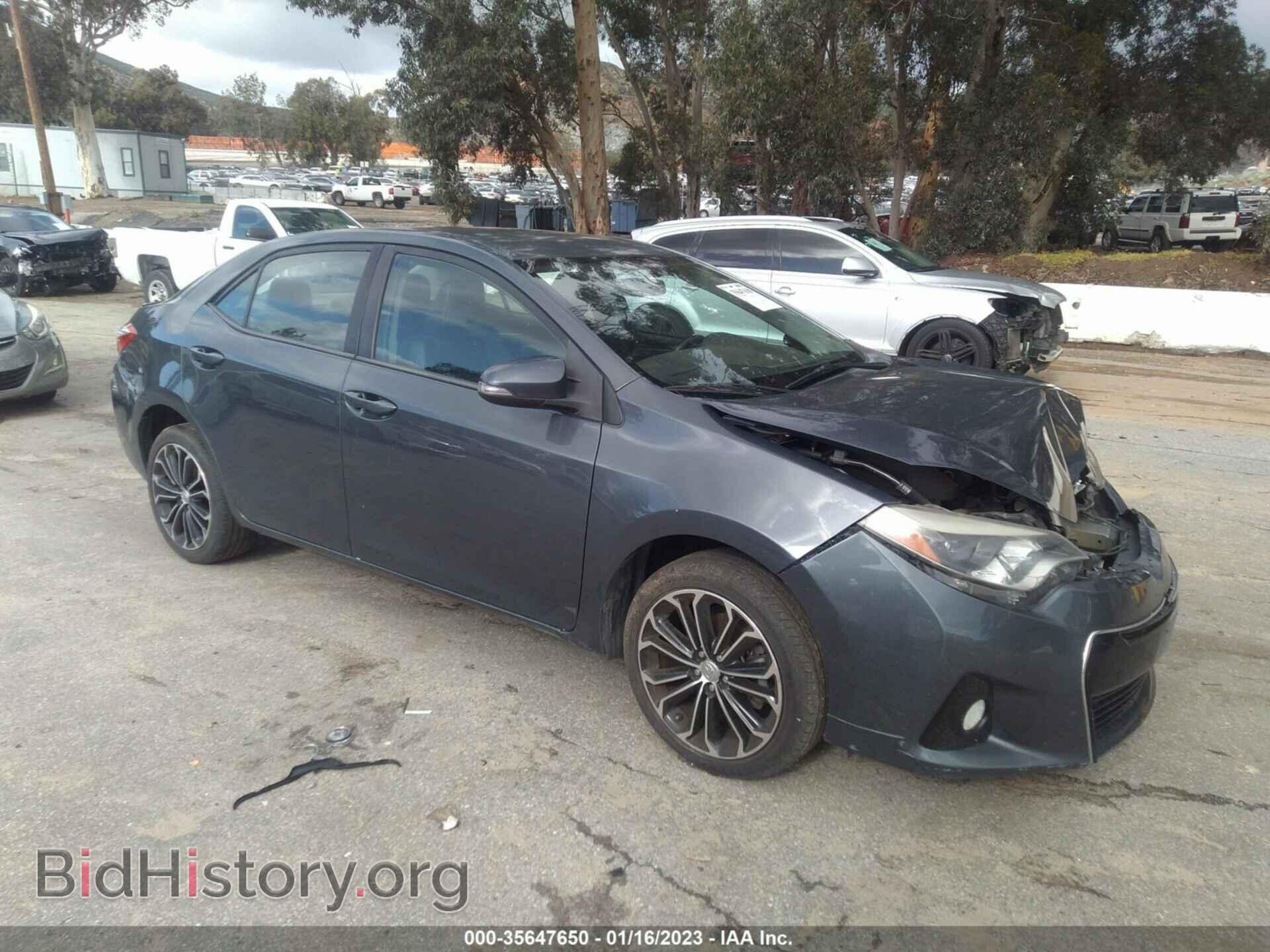 Фотография 5YFBURHEXEP091275 - TOYOTA COROLLA 2014