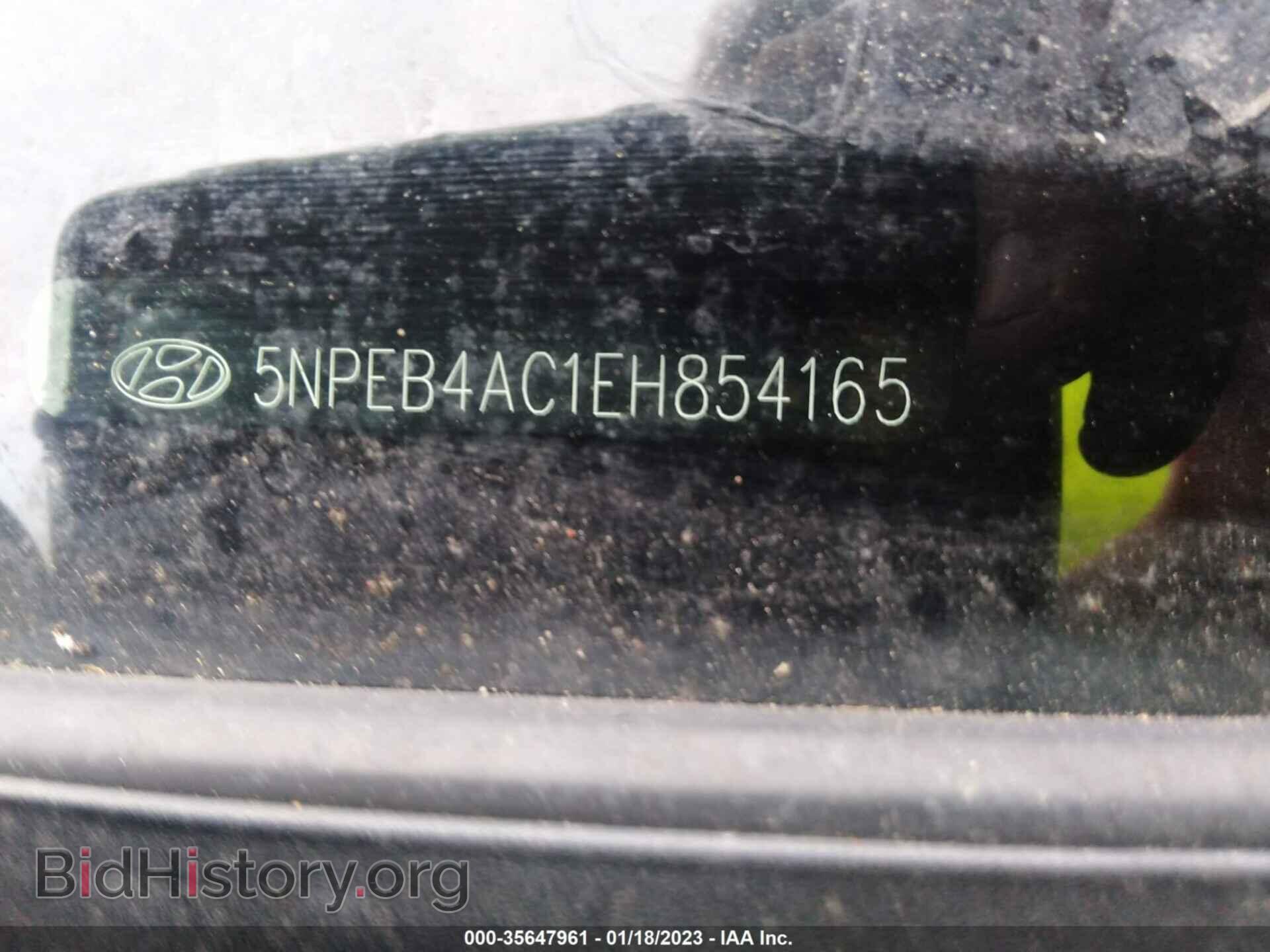 2014 HYUNDAI SONATA - VIN: 5NPEB4AC1EH854165 - Фото 9