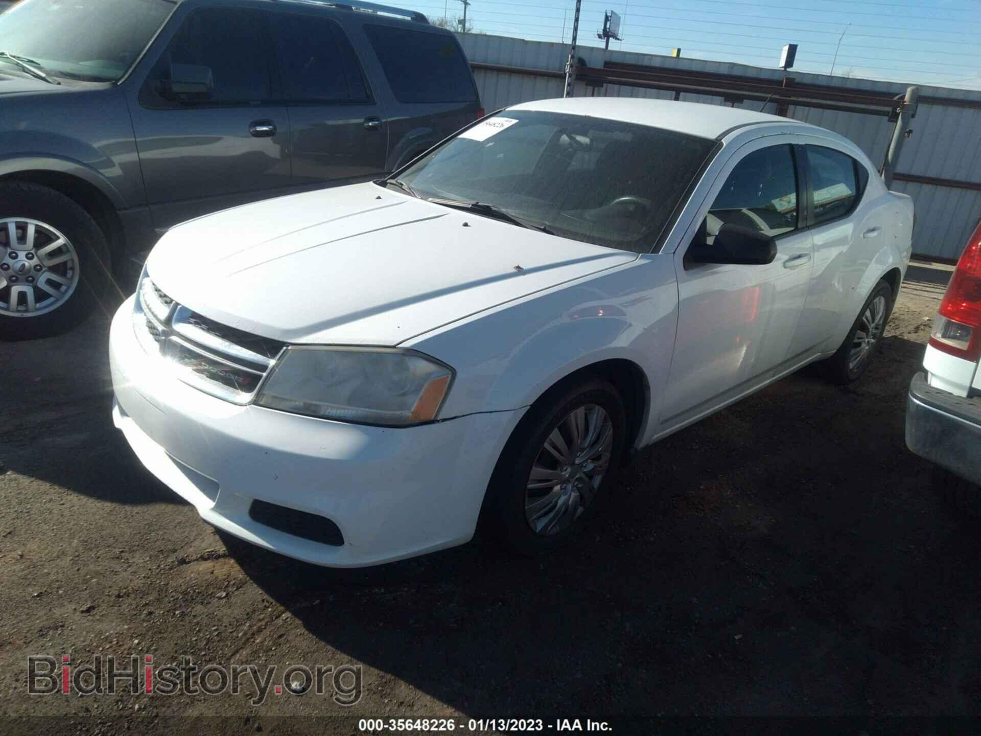 2013 DODGE AVENGER - VIN: 1C3CDZAB6DN693210 - Фото 2