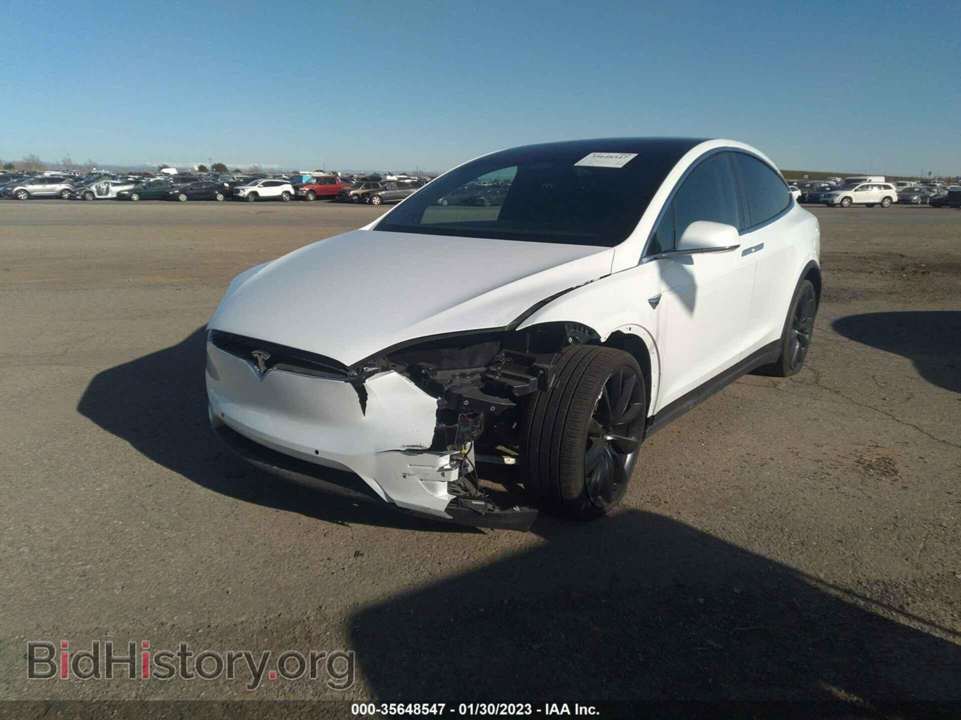2021 TESLA MODEL X - VIN: 5YJXCBE24MF320652 - Photo 2