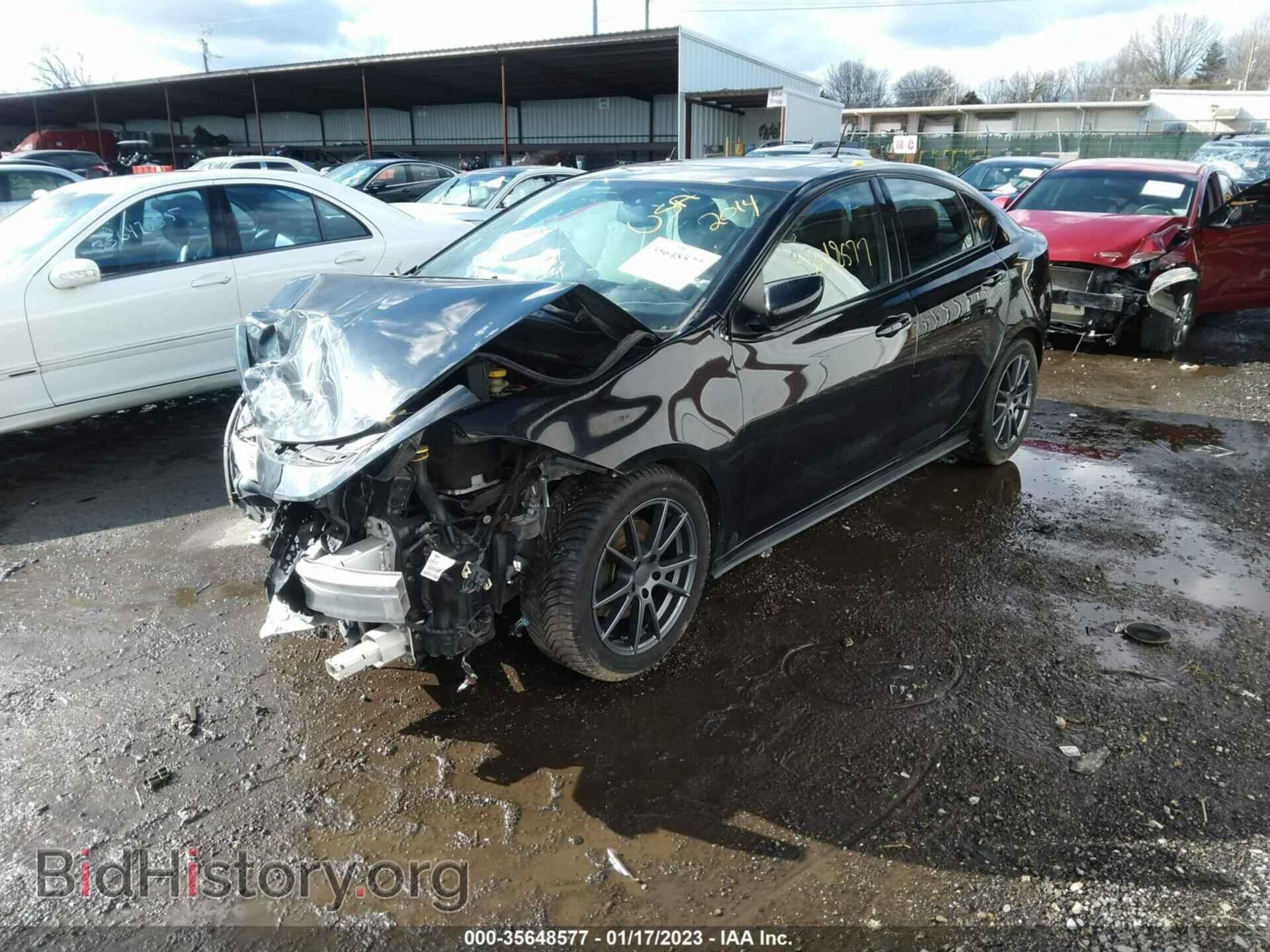 2014 DODGE DART - VIN: 1C3CDFEBXED921063 - Фото 2