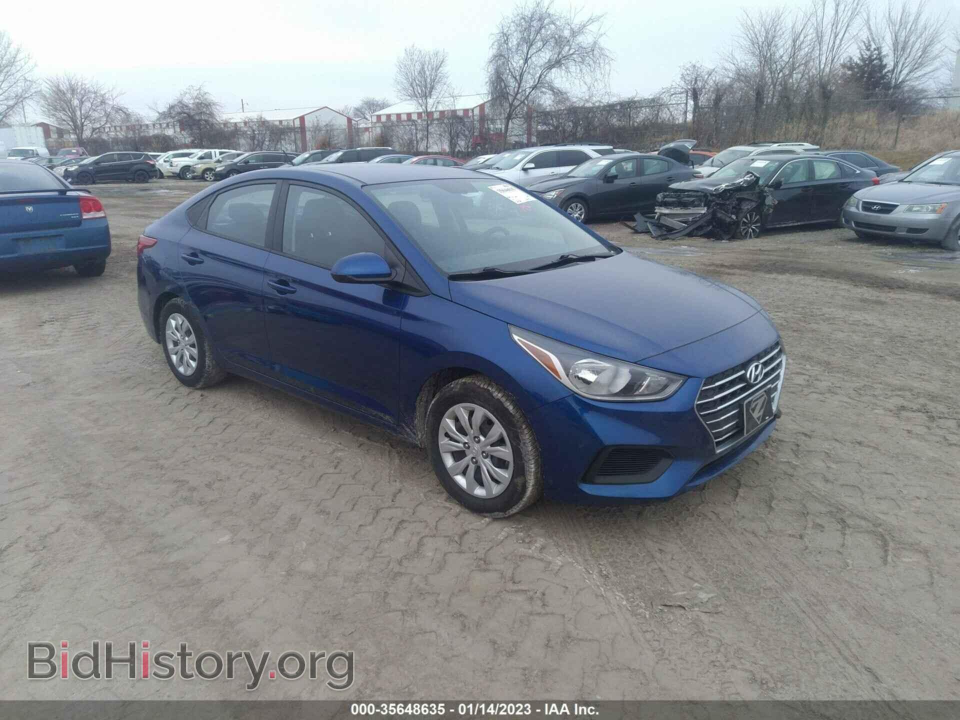 Photo 3KPC24A36KE071995 - HYUNDAI ACCENT 2019