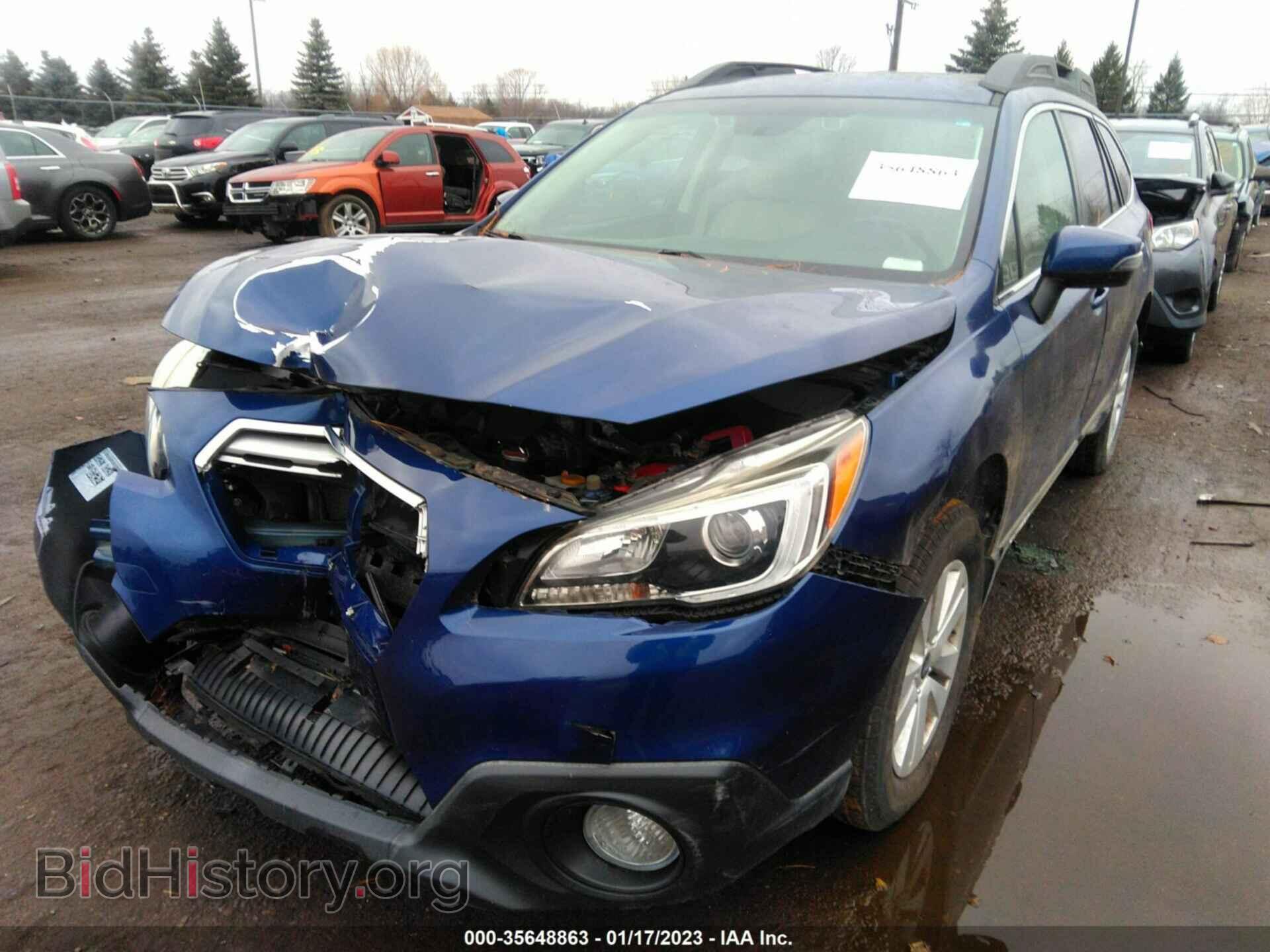 2016 SUBARU OUTBACK - VIN: 4S4BSAFC5G3353087 - Фото 2