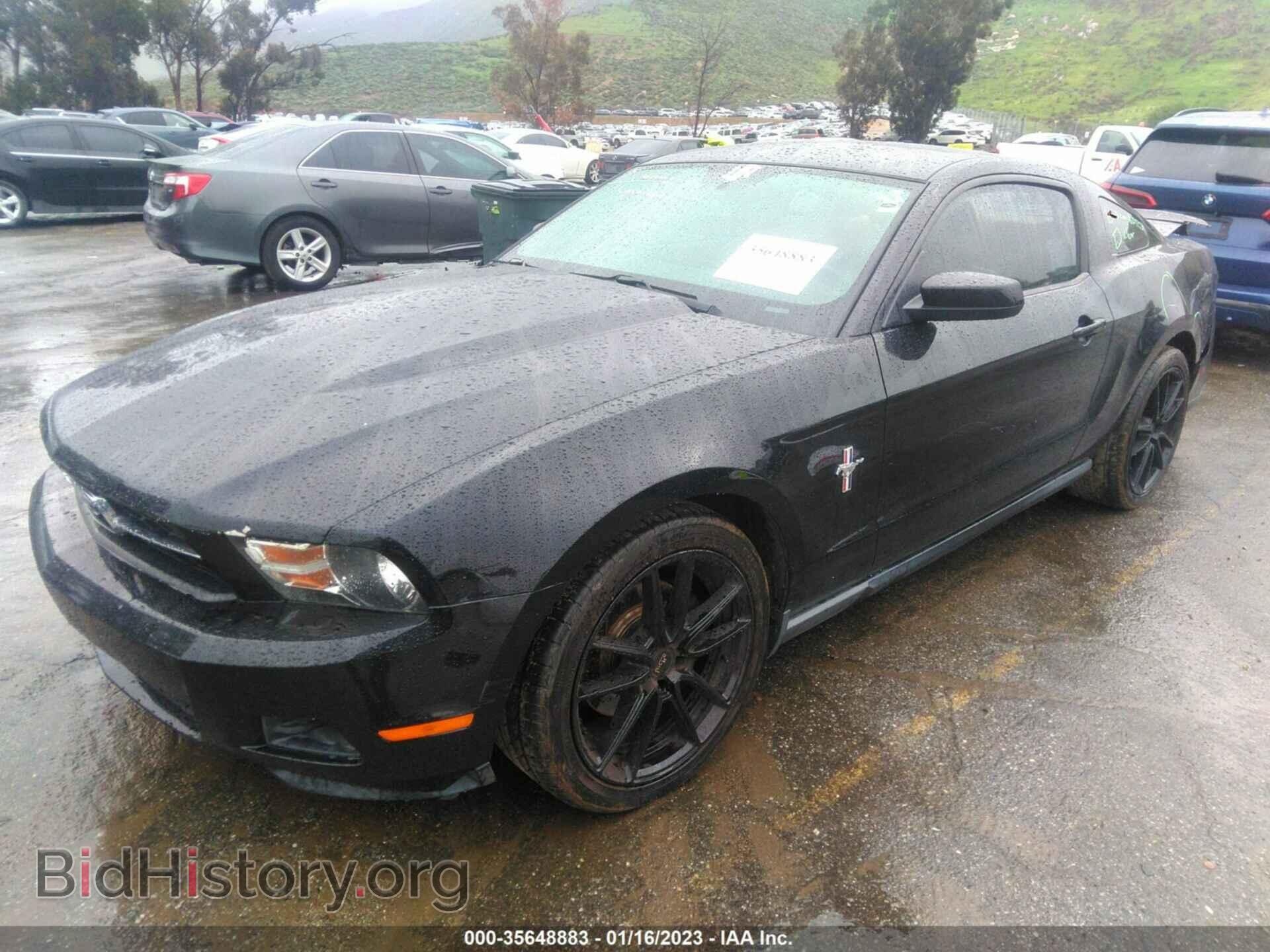 2012 FORD MUSTANG - VIN: 1ZVBP8AM2C5243513 - Фото 2