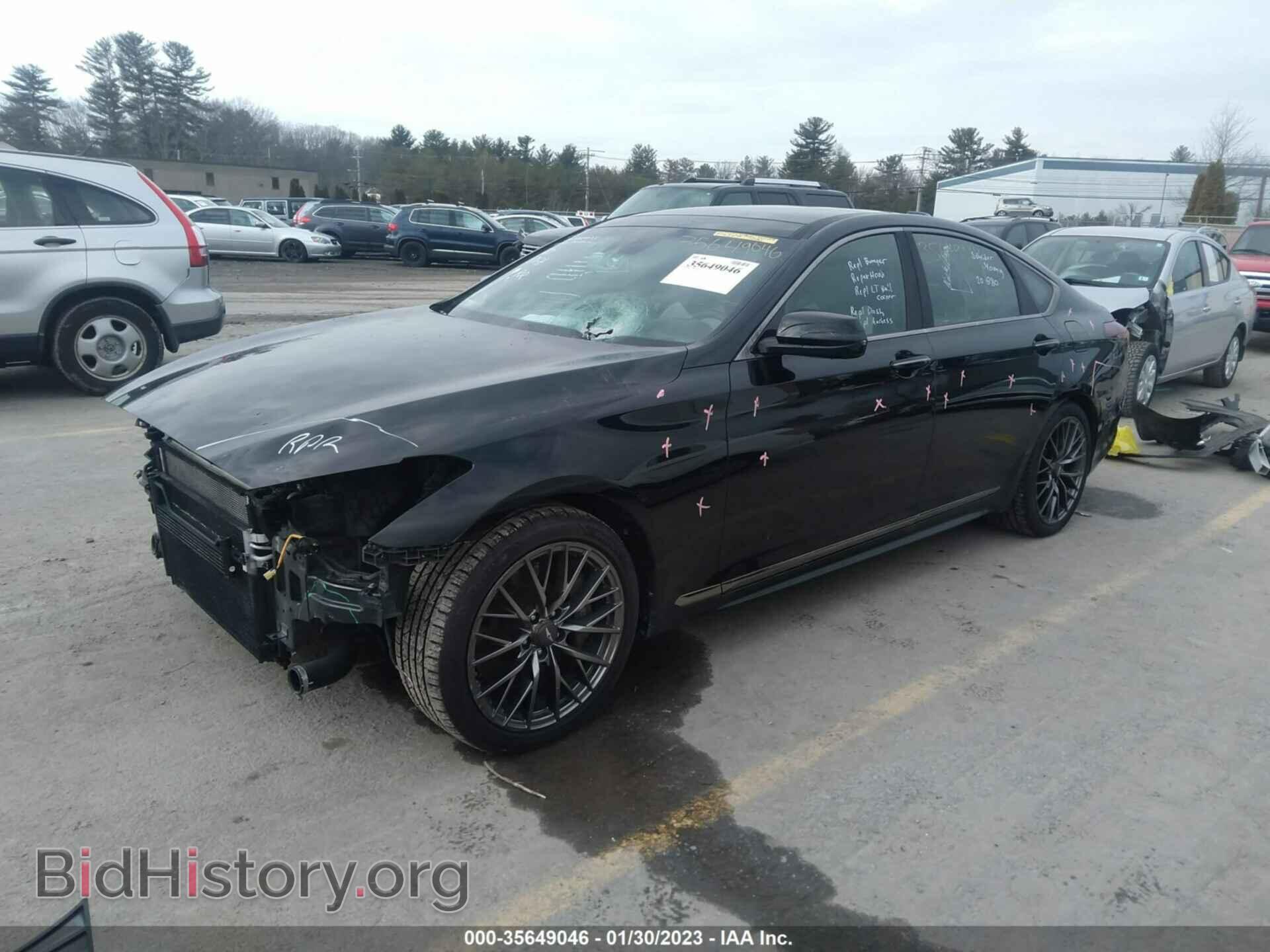 2020 GENESIS G80 - VIN: KMTFN4JB8LU332009 - Фото 2