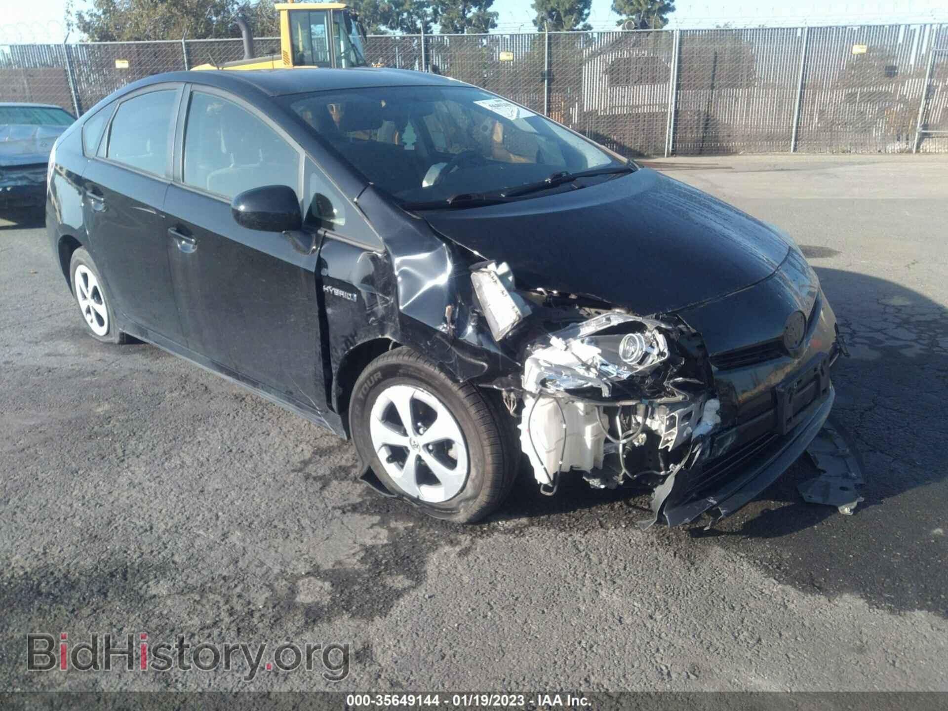 Фотография JTDKN3DUXC5401507 - TOYOTA PRIUS 2012