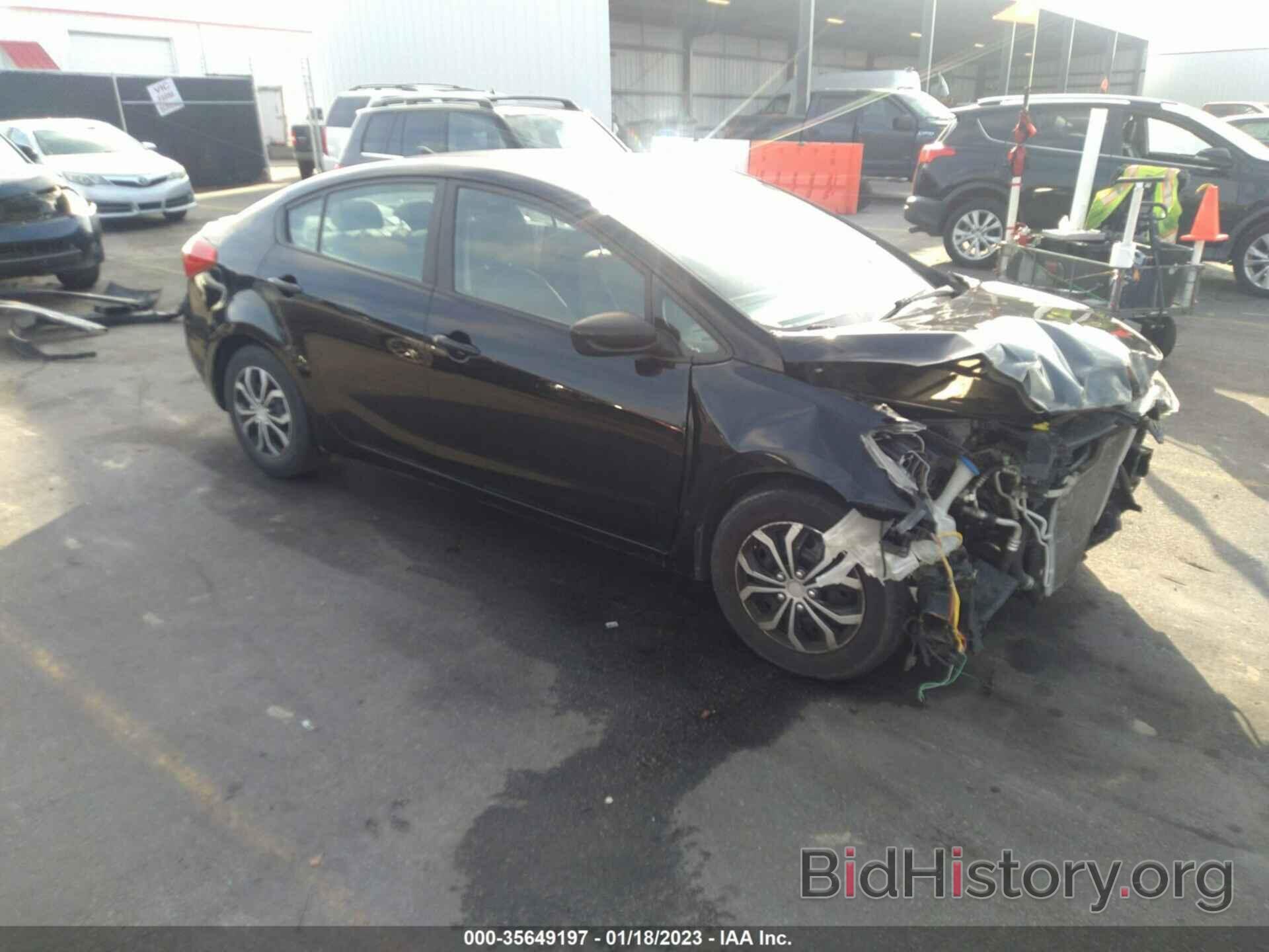 Photo KNAFK4A65F5400112 - KIA FORTE 2015