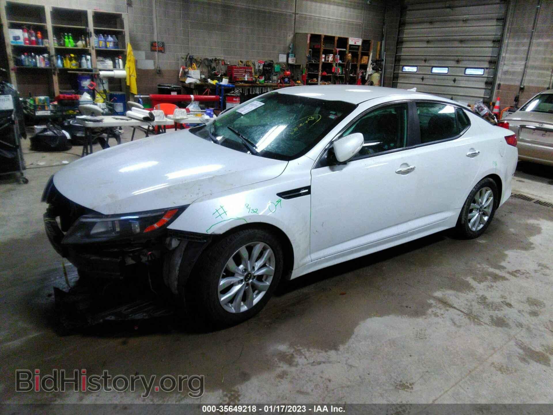 2015 KIA OPTIMA - VIN: KNAGM4A75F5616985 - Фото 2