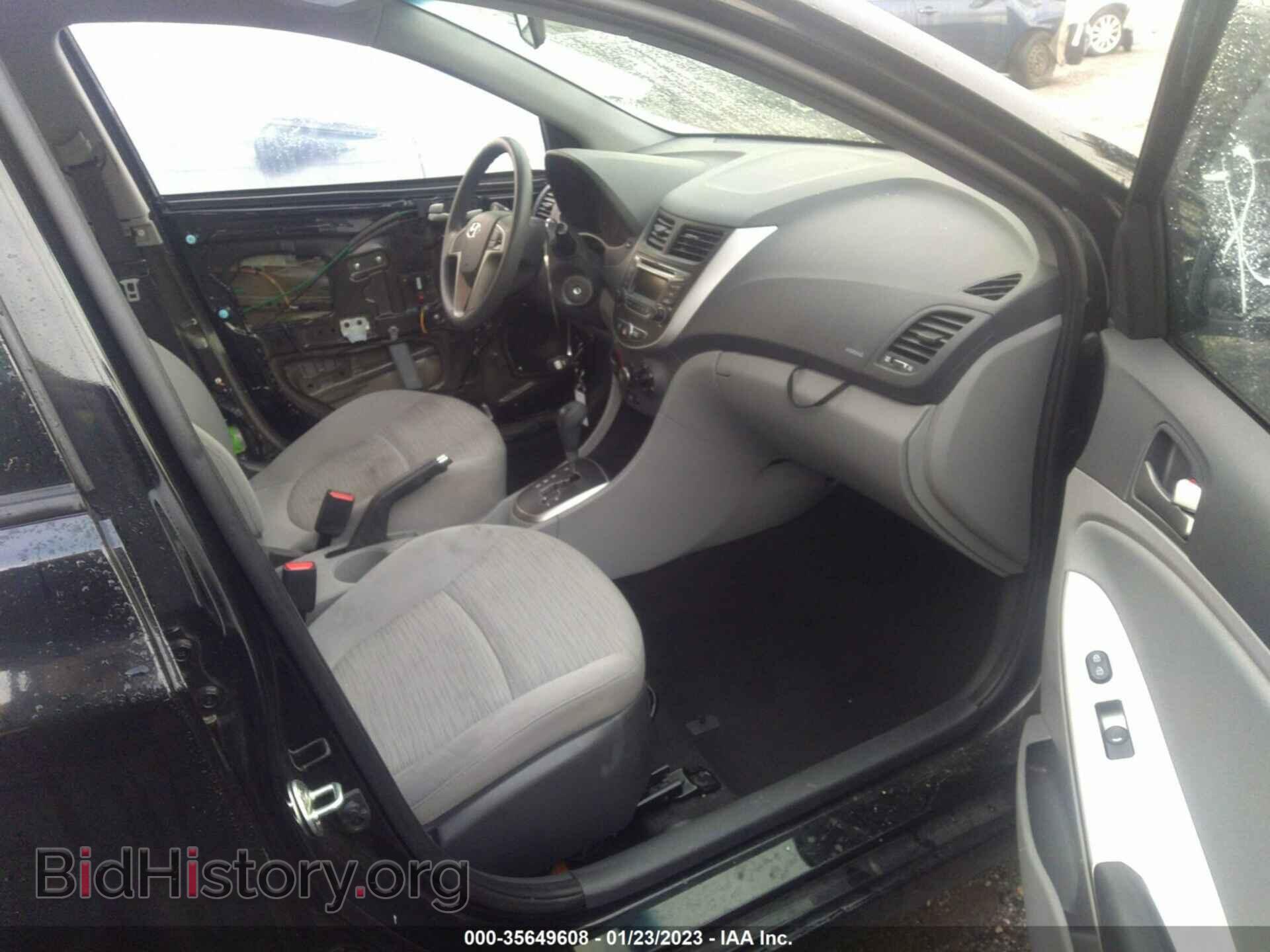 2017 HYUNDAI ACCENT - VIN: KMHCT5AE8HU361942 - Фото 5