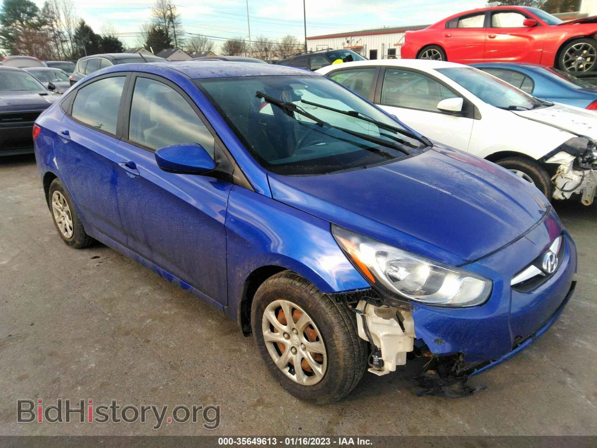 Photo KMHCT4AE4DU557624 - HYUNDAI ACCENT 2013