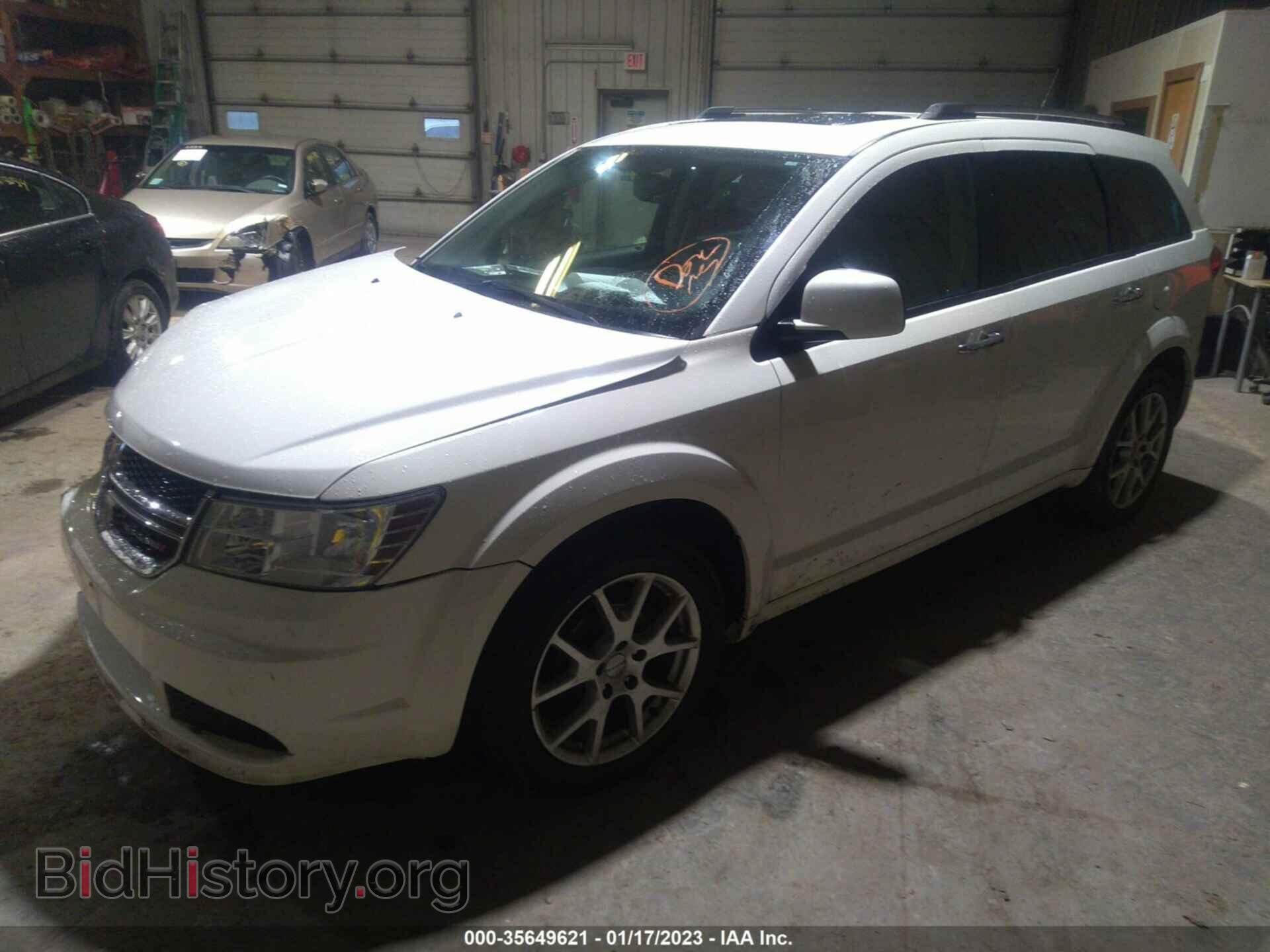 2011 DODGE JOURNEY - VIN: 3D4PH9FG6BT522804 - Фото 2