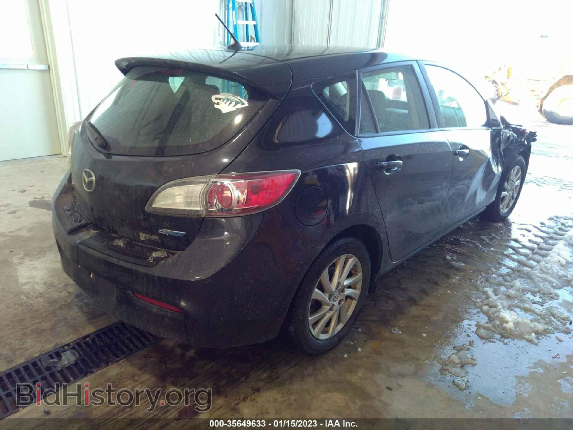 2012 MAZDA MAZDA3 - VIN: JM1BL1L70C1681130 - Фото 4