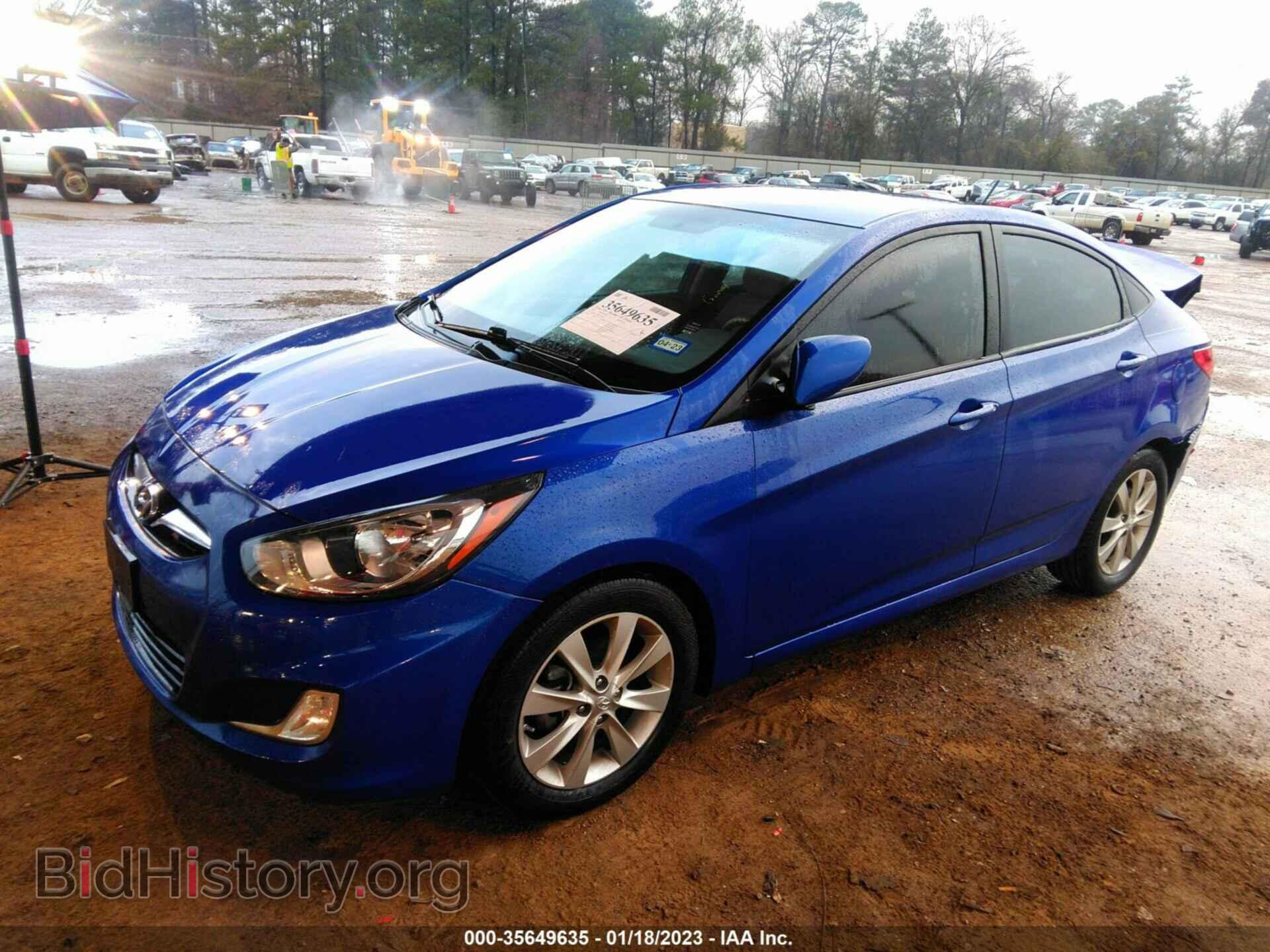 2012 HYUNDAI ACCENT - VIN: KMHCU4AE9CU099221 - Фото 2