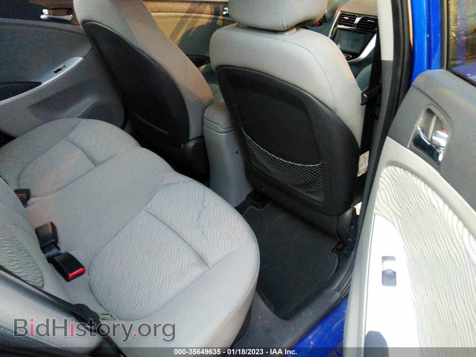 2012 HYUNDAI ACCENT - VIN: KMHCU4AE9CU099221 - Фото 8