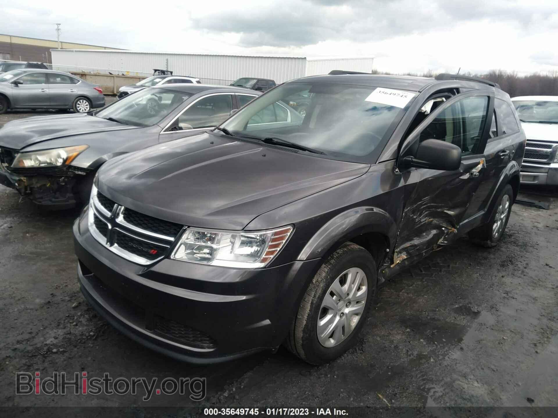 2017 DODGE JOURNEY - VIN: 3C4PDCAB9HT504677 - Фото 2