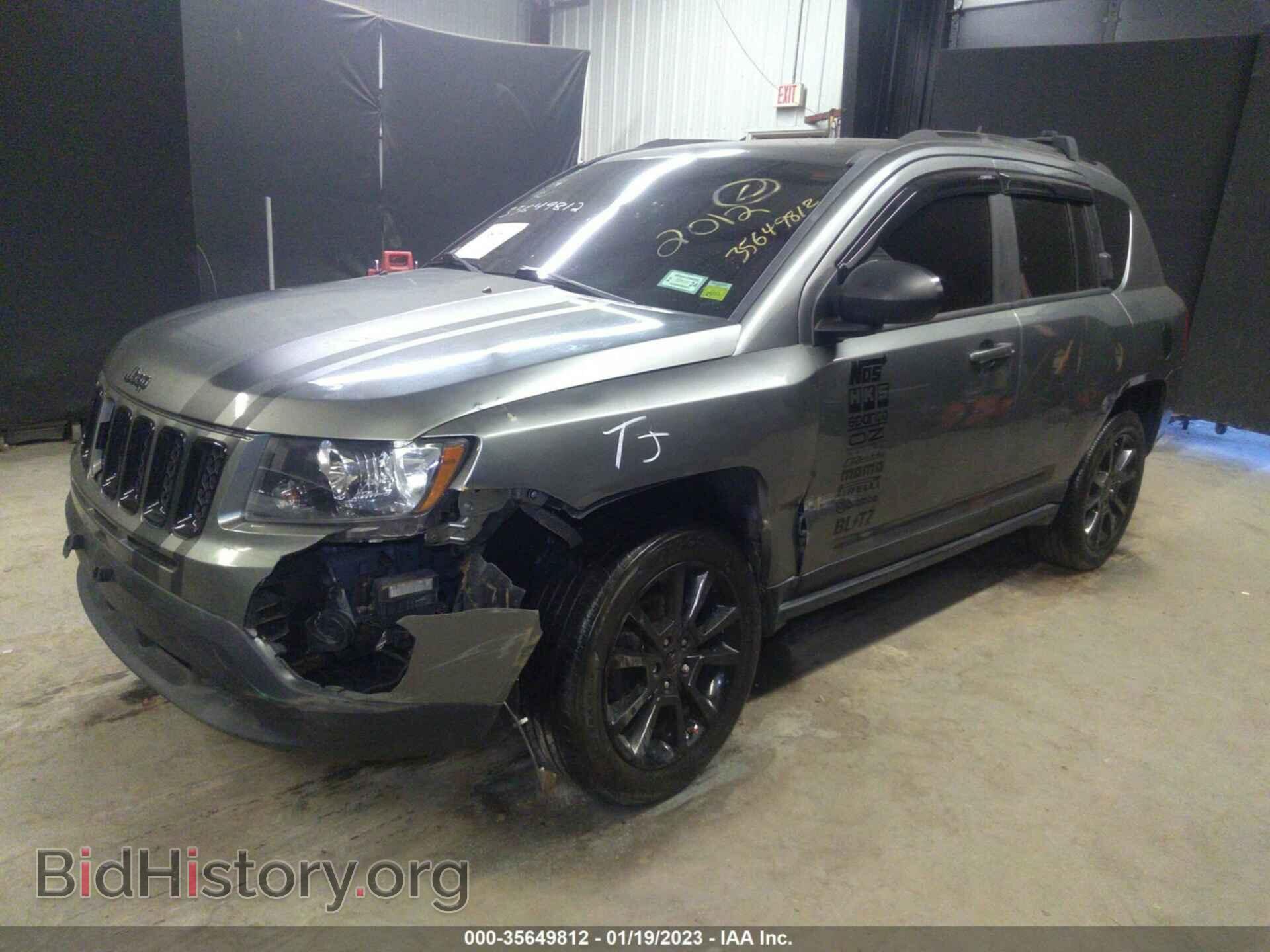 2012 JEEP COMPASS - VIN: 1C4NJDEB5CD676512 - Photo 2
