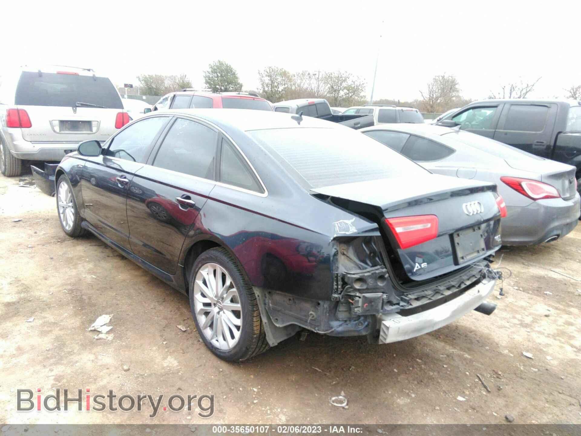 2014 AUDI A6 - VIN: WAUHGAFC6EN155603 - Фото 3