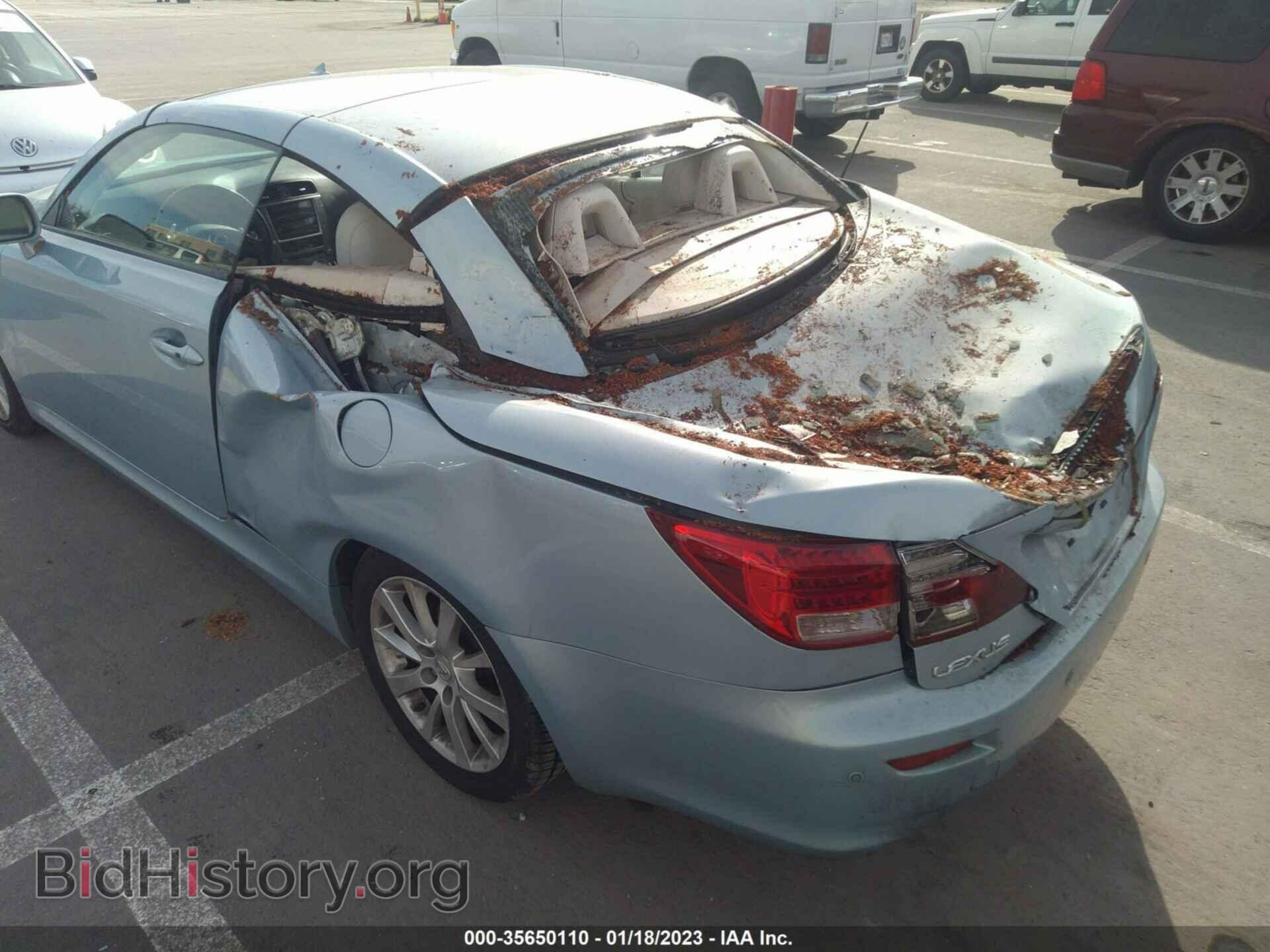 2010 LEXUS IS 250C - VIN: JTHFF2C26A2506373 - Photo 6