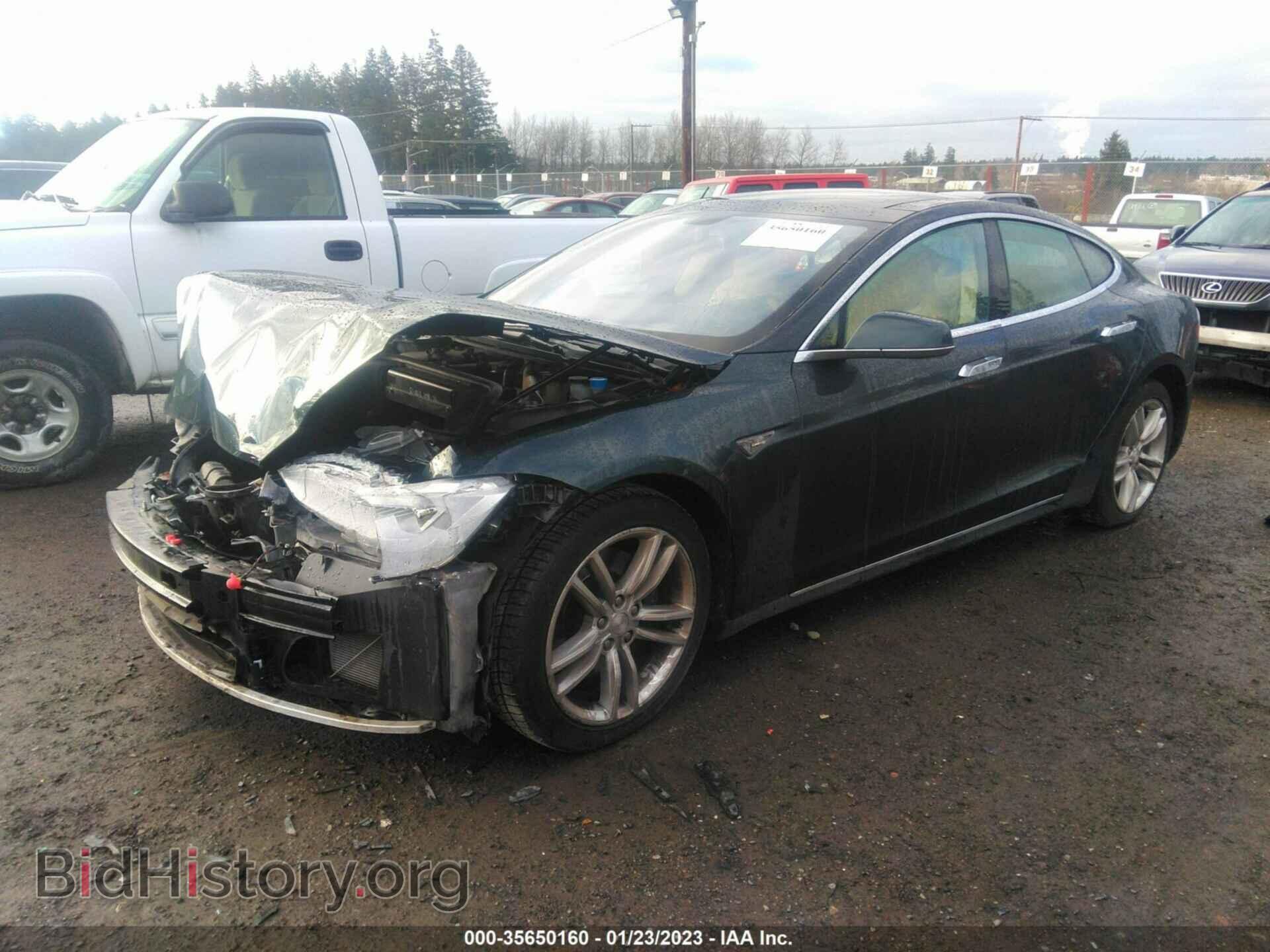 2013 TESLA MODEL S - VIN: 5YJSA1CG4DFP08764 - Photo 2