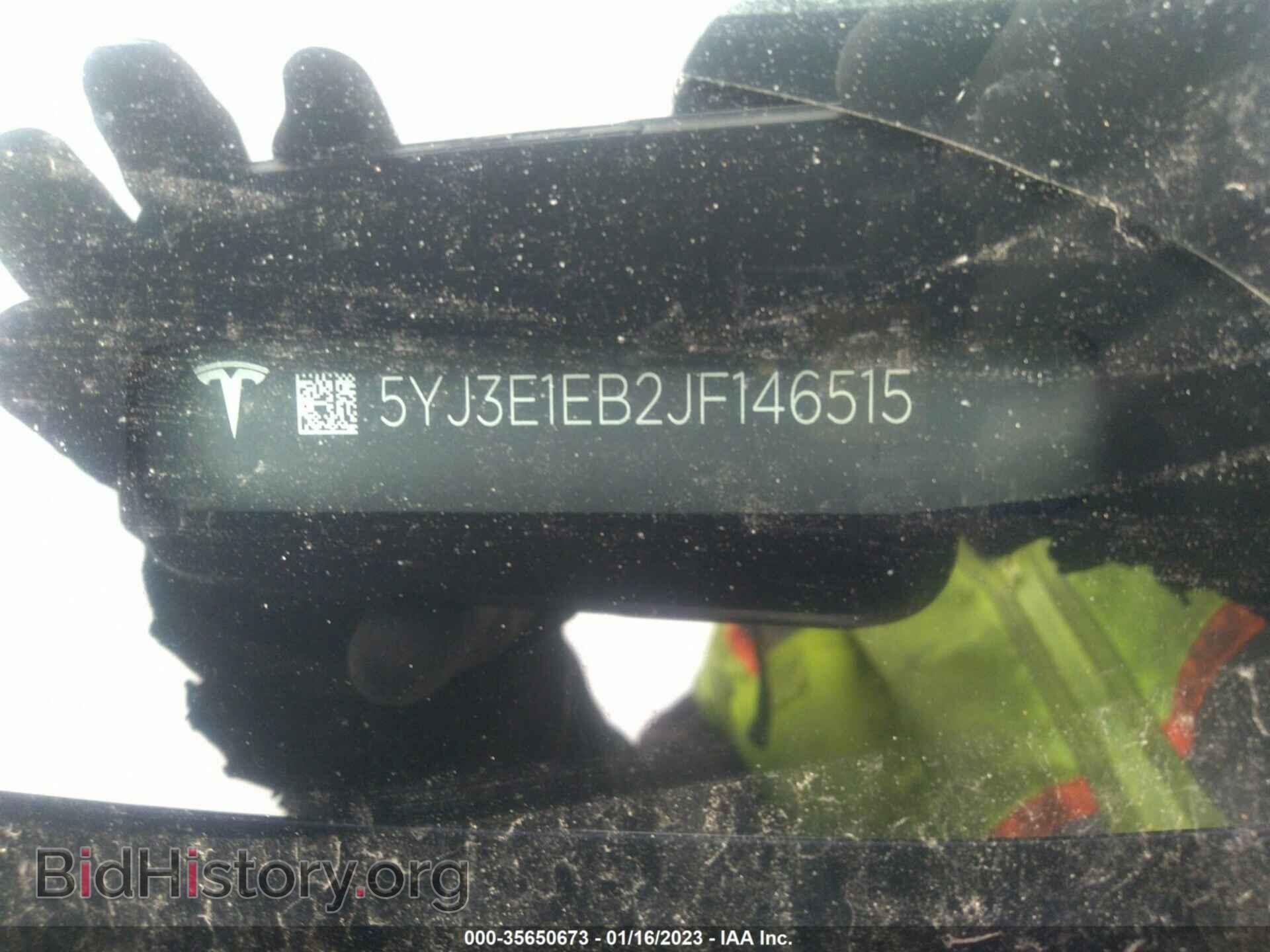 2018 TESLA MODEL 3 - VIN: 5YJ3E1EB2JF146515 - Фото 9