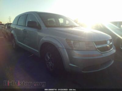 2010 Dodge JOURNEY SE, серебристый — VIN 3D4PG4FB8AT155428, IAAI