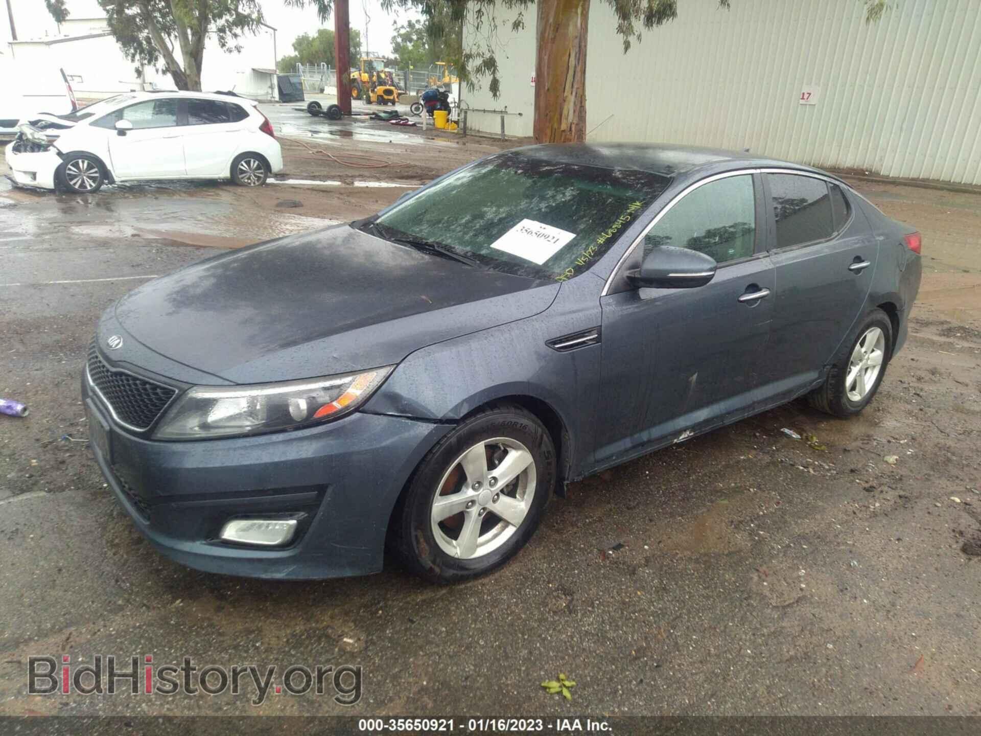 2015 KIA OPTIMA - VIN: KNAGM4A71F5601576 - Фото 2