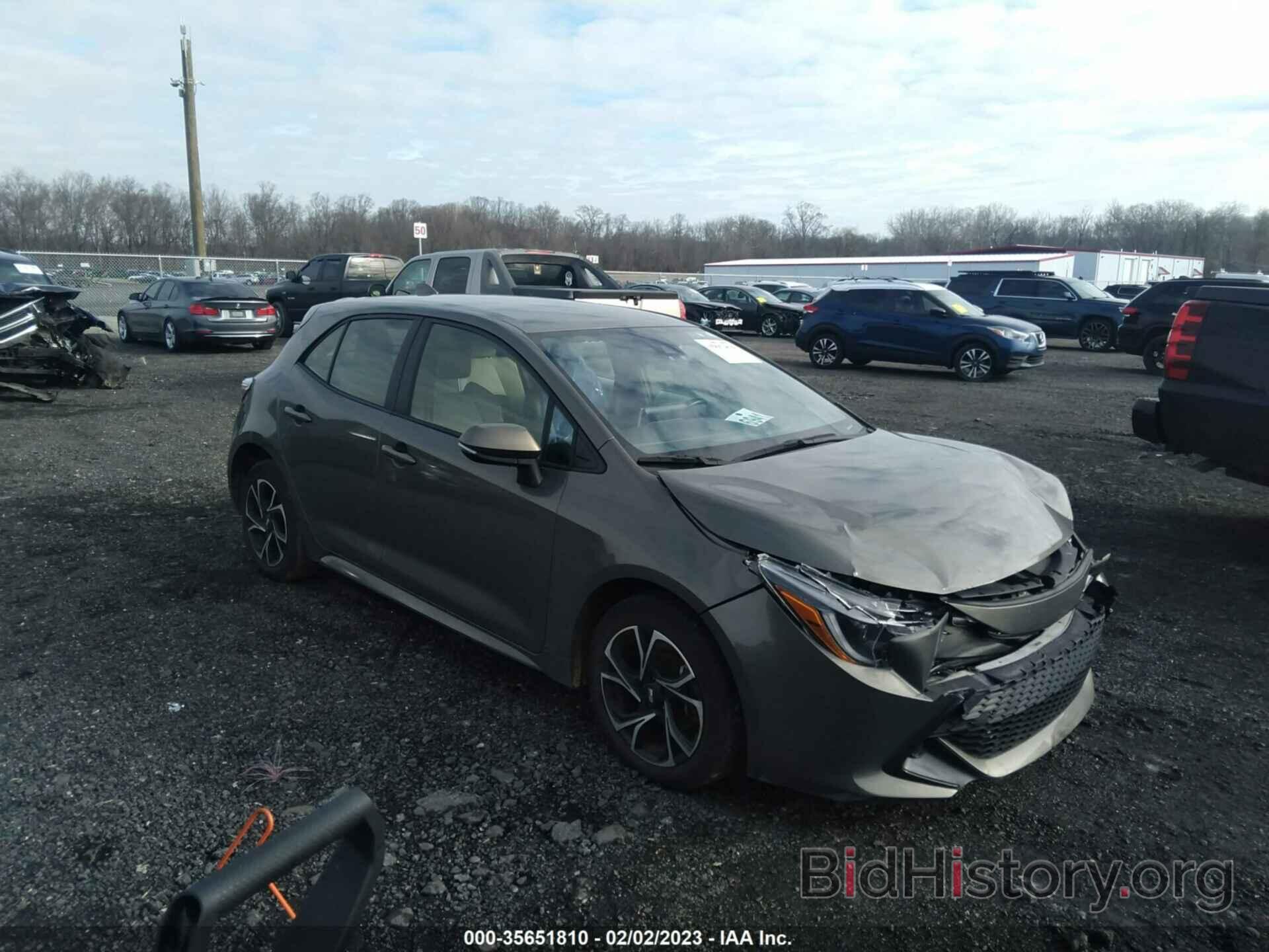 Photo JTNK4RBE3K3049586 - TOYOTA COROLLA HATCHBACK 2019