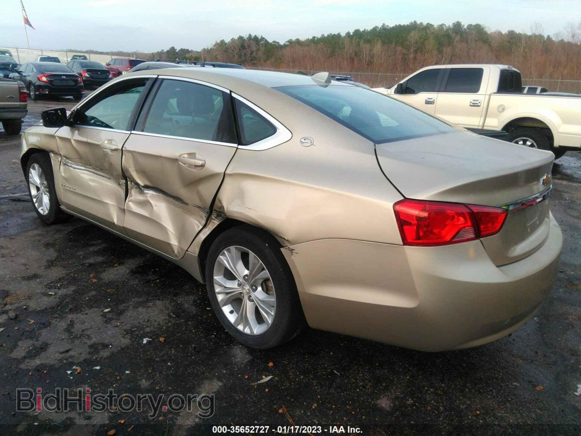2014 CHEVROLET IMPALA - VIN: 2G1125S39E9123823 - Фото 3